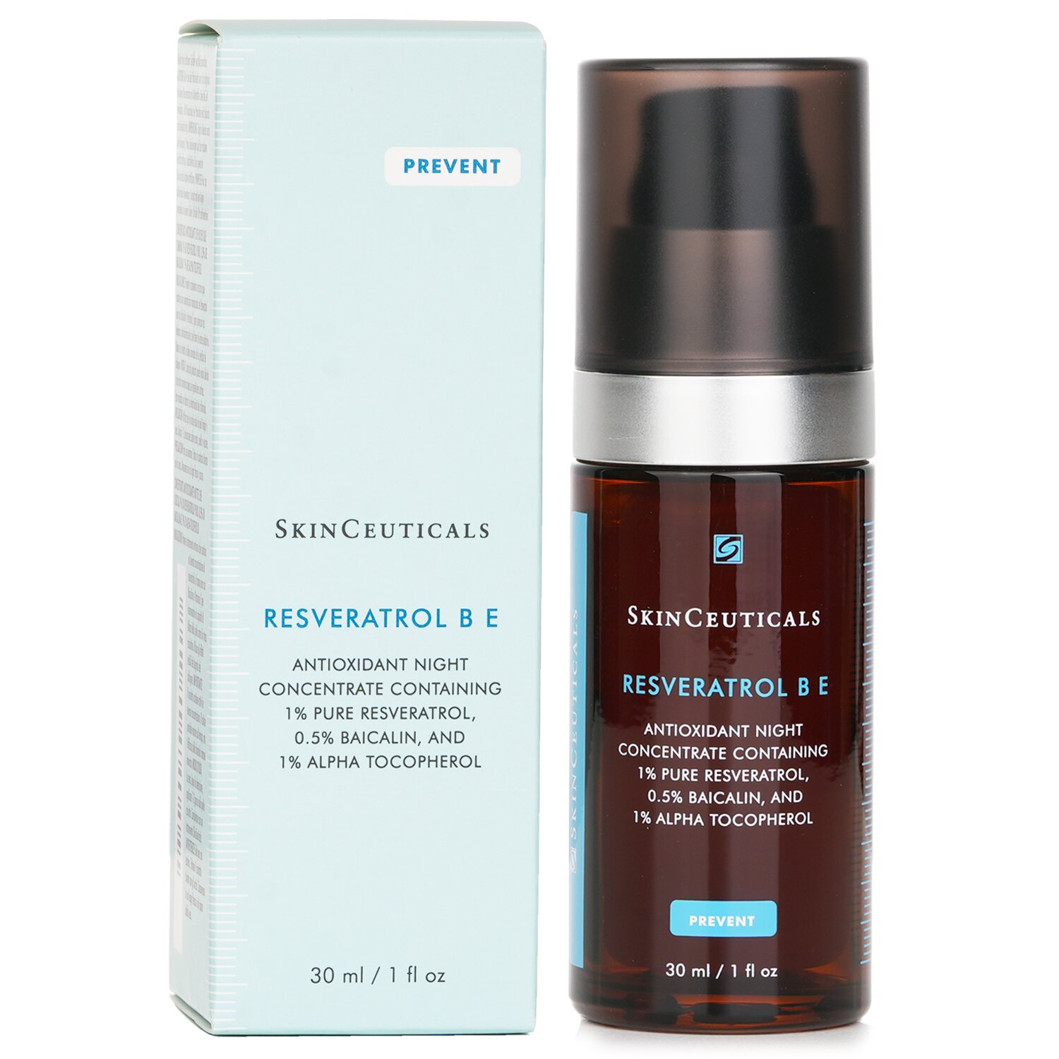 Skin Ceuticals Koncentrat na noc z przeciwutleniaczami Resveratrol B E Antioxidant Night Concentrate 30ml/1oz