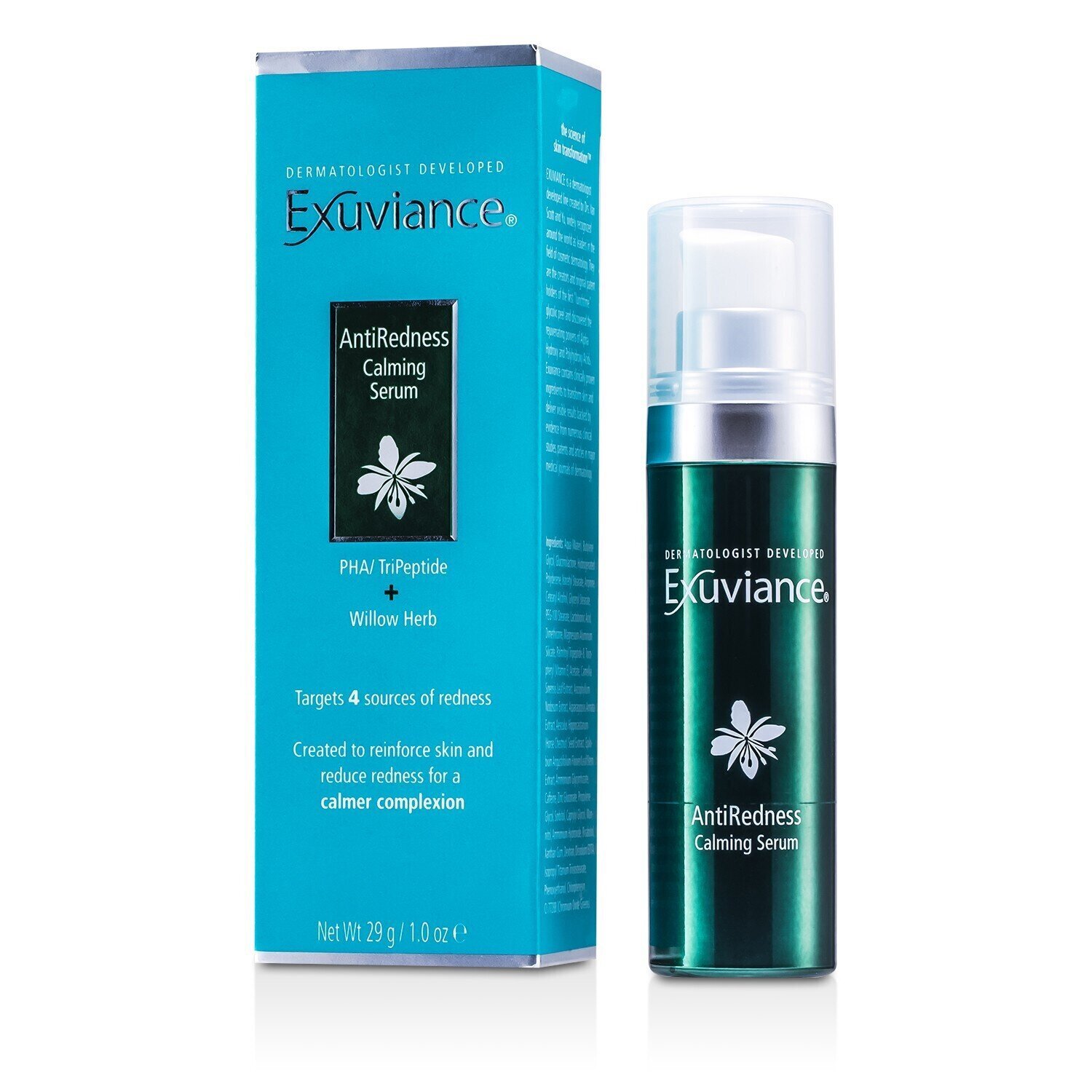 Exuviance Serum zwalczający zaczerwienienia AntiRedness Calming Serum 29g/1oz