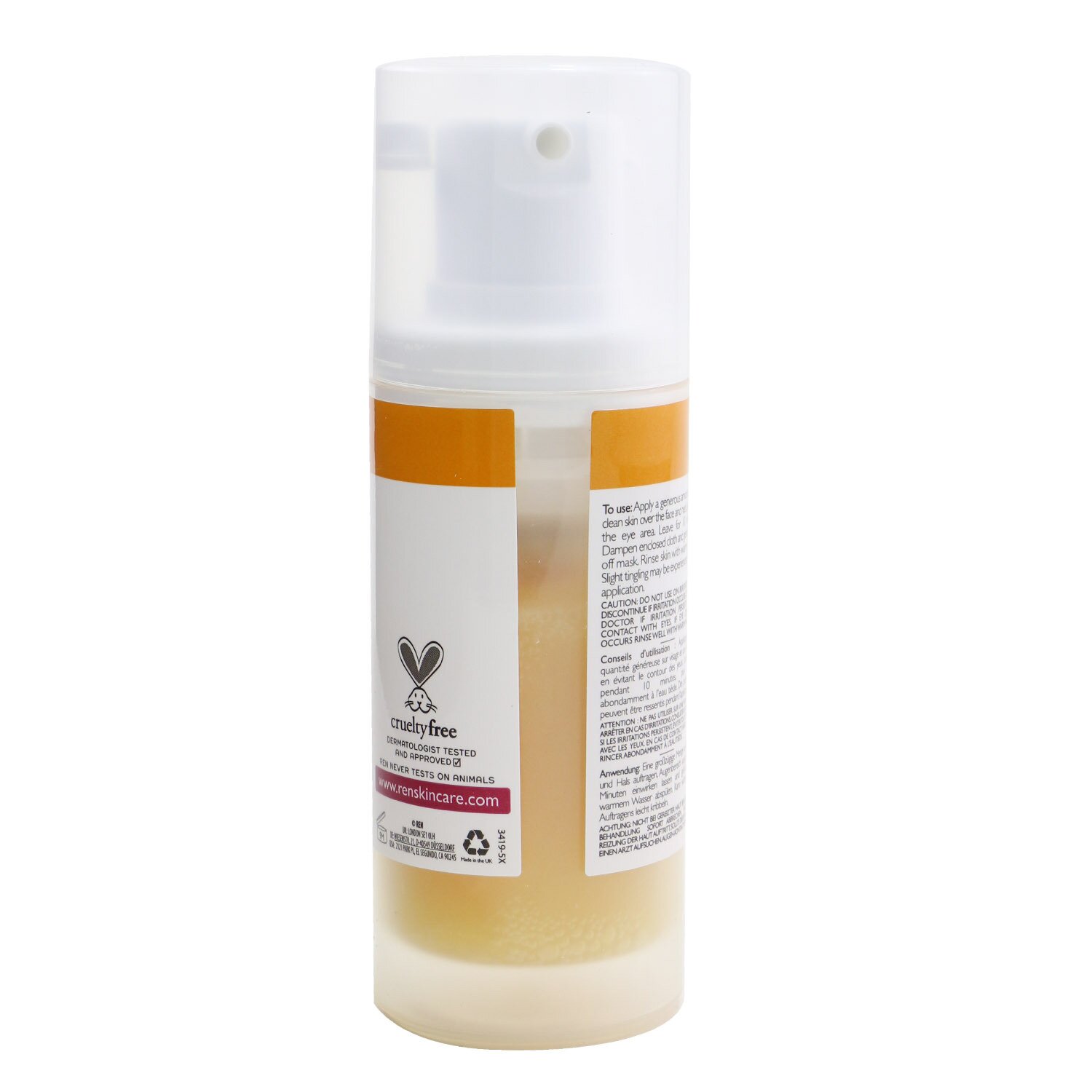 Ren 任  果酸煥膚亮彩面膜 50ml/1.7oz