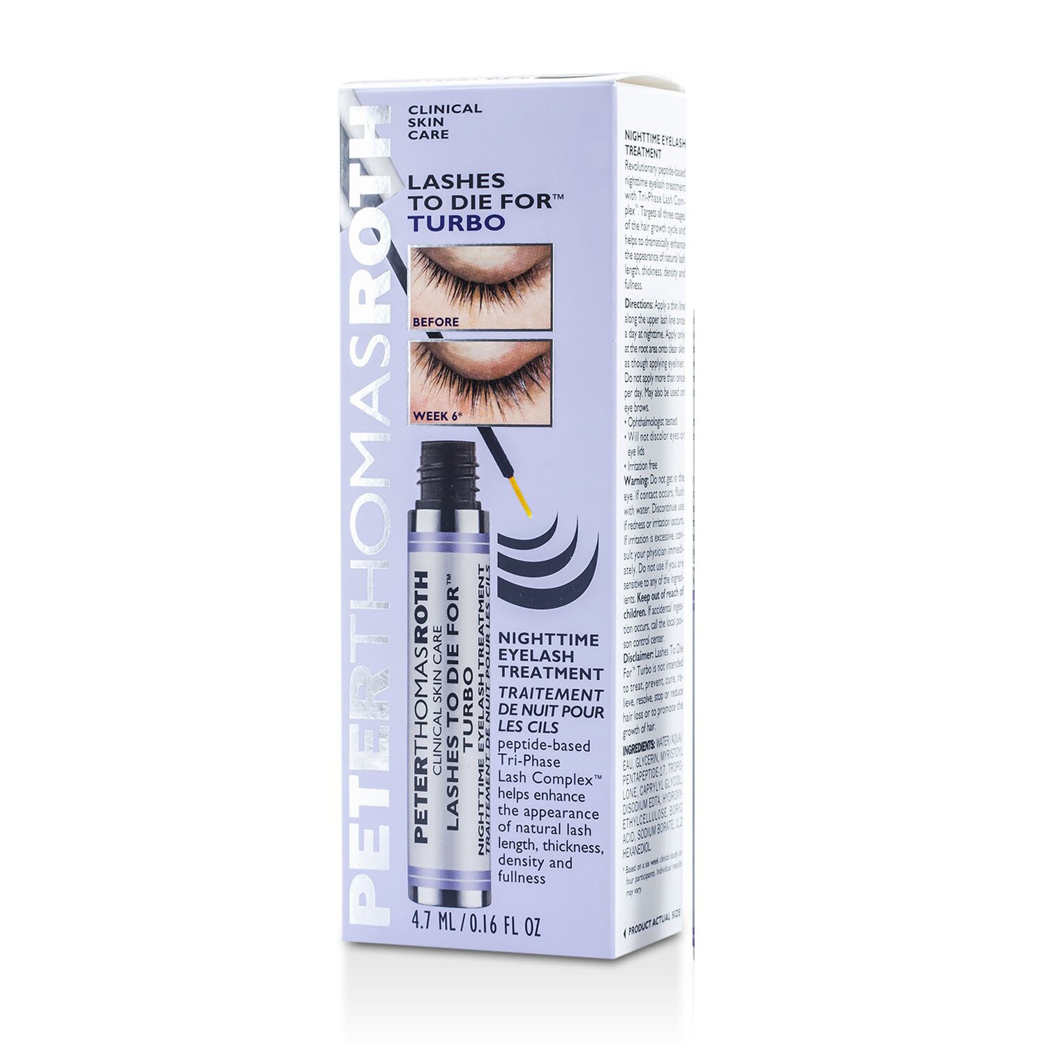 Peter Thomas Roth Lashes To Die For Turbo Nighttime Eyelash Treatment 4.7ml/0.16oz