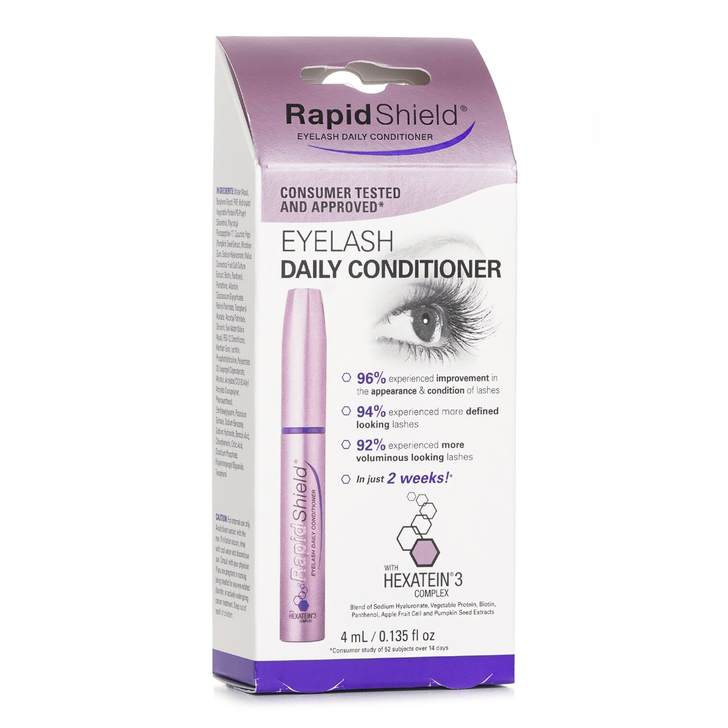 RapidLash RapidShield Eyelash Daily Conditioner (With Hexatein 3 Complex) 4ml/0.135oz
