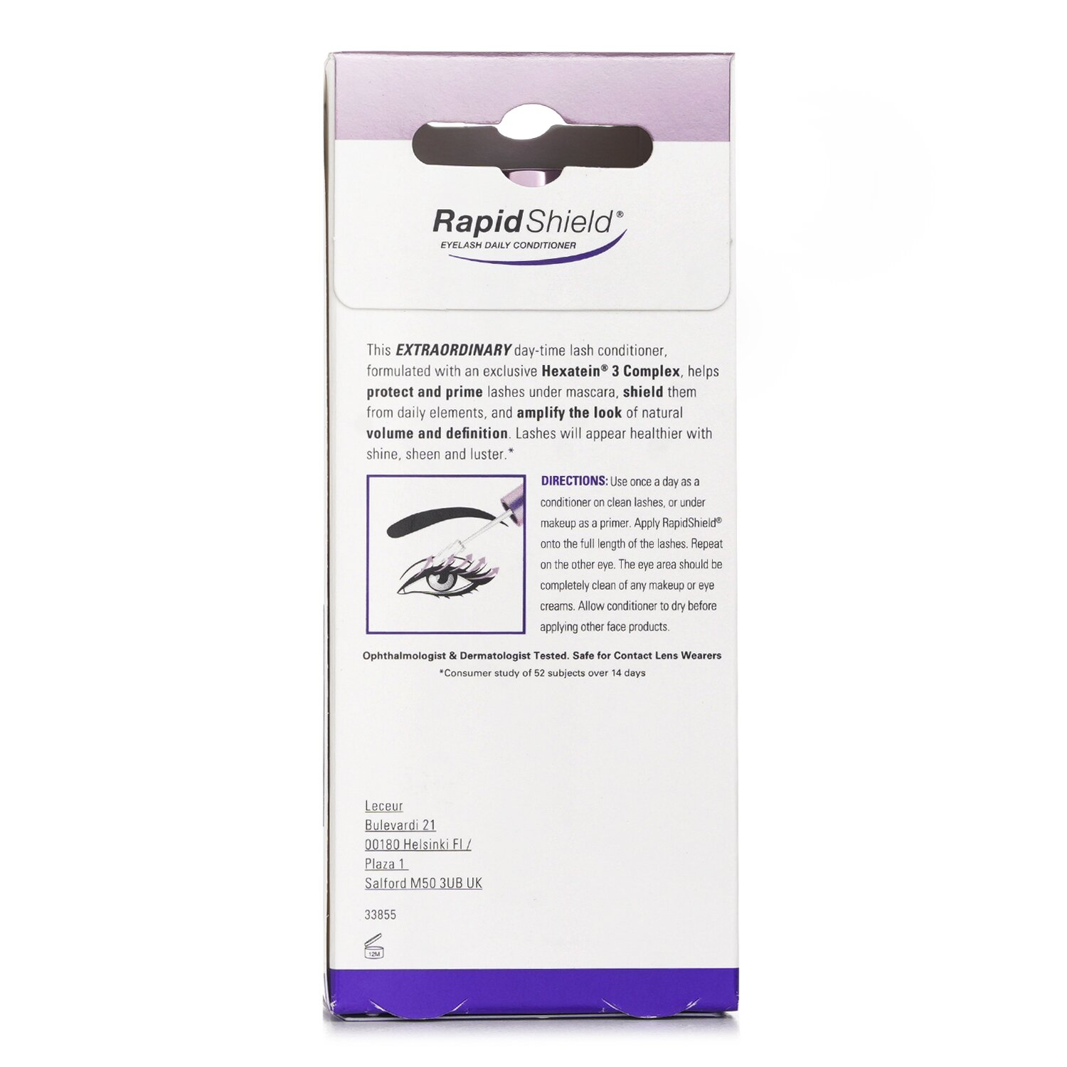RapidLash RapidShield Eyelash Daily Conditioner (With Hexatein 3 Complex) 4ml/0.135oz