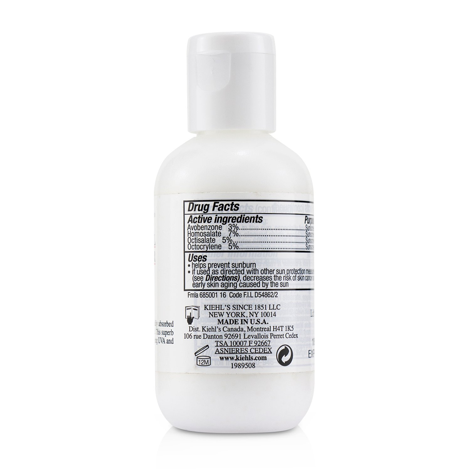 Kiehl's Ultra Facial Moisturizer SPF 30 - For All Skin Types 75ml/2.5oz