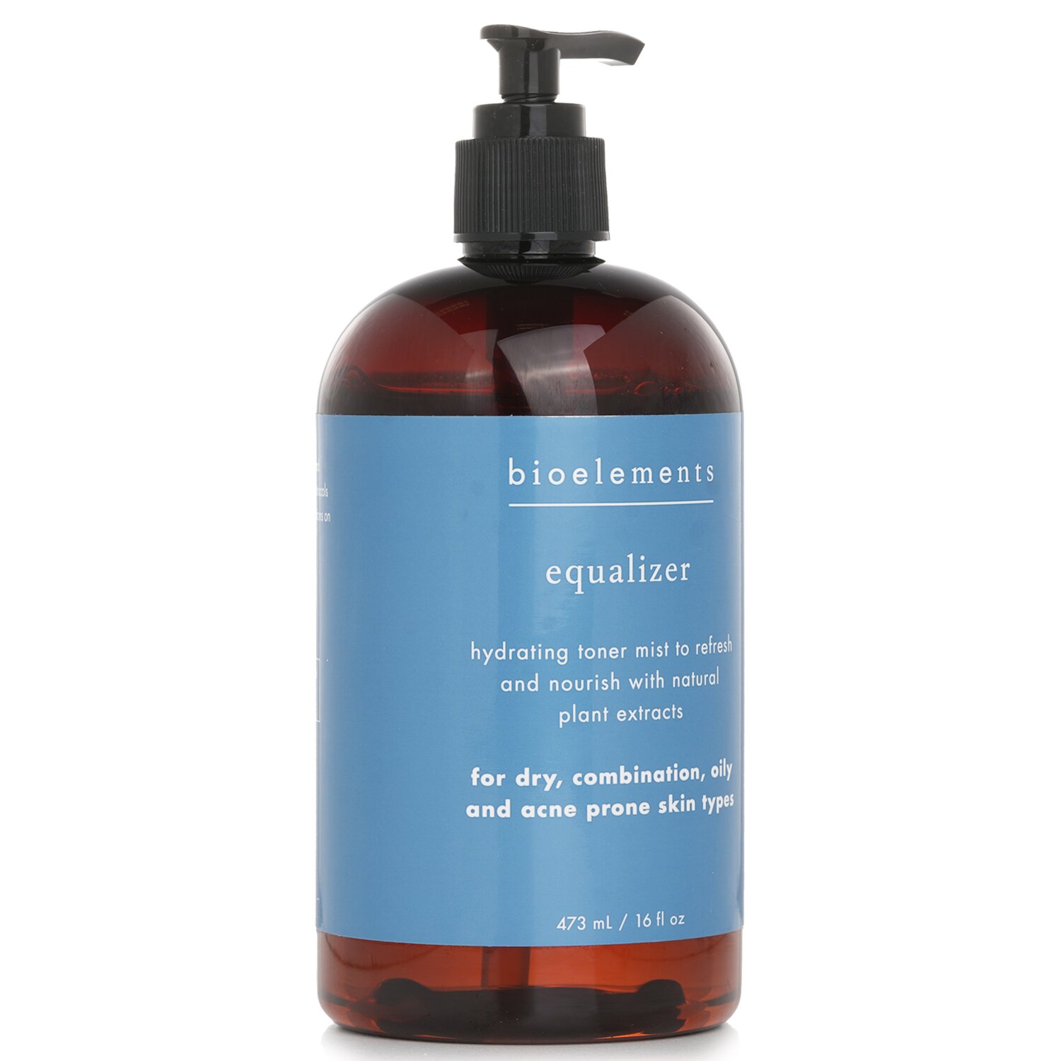 Bioelements Tonik do twarzy Equalizer - Skin Hydrating Facial Toner (duża pojemność, do każdego rodzaju skóry oprócz skóry wrażliwej) 473ml/16oz