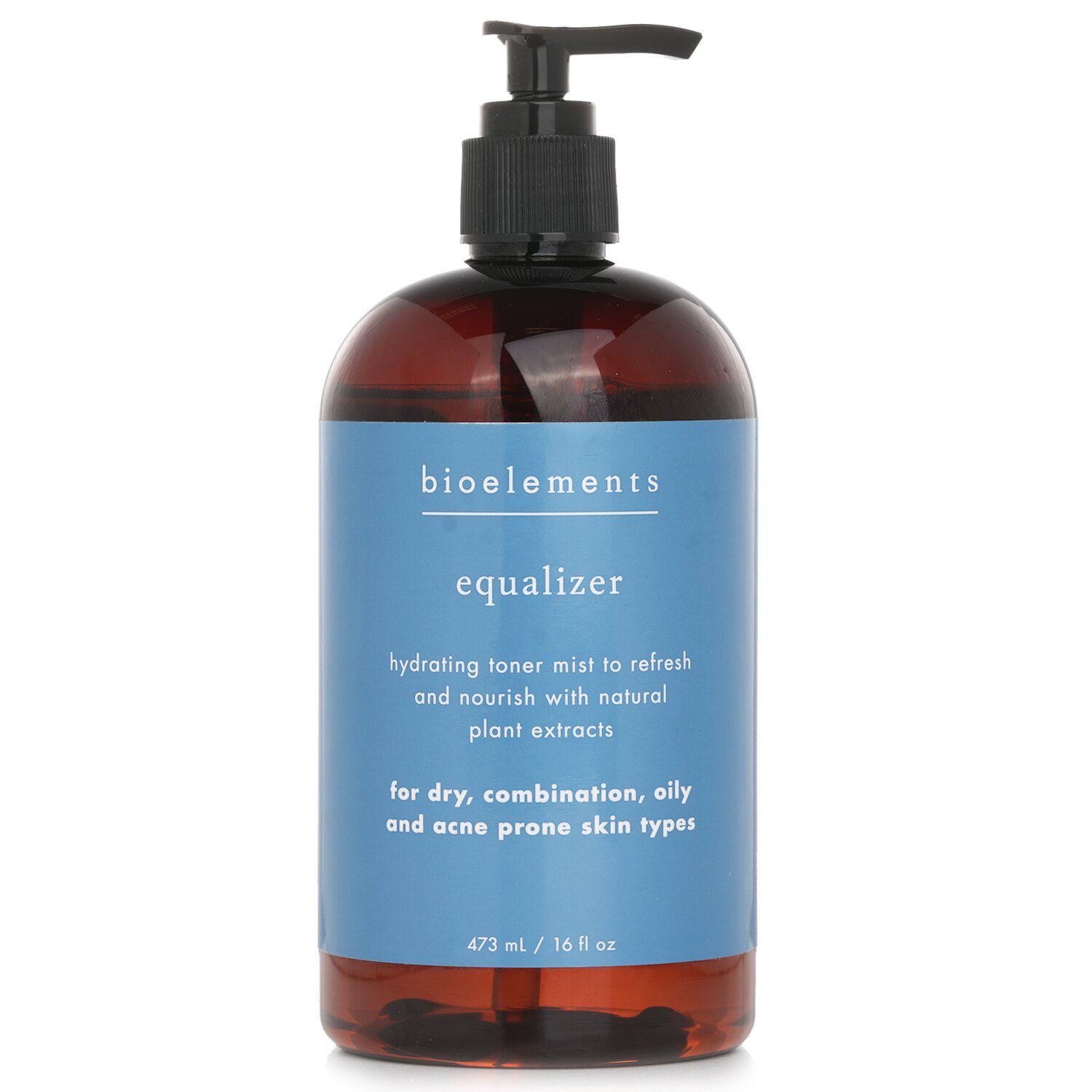 Bioelements Tonik do twarzy Equalizer - Skin Hydrating Facial Toner (duża pojemność, do każdego rodzaju skóry oprócz skóry wrażliwej) 473ml/16oz