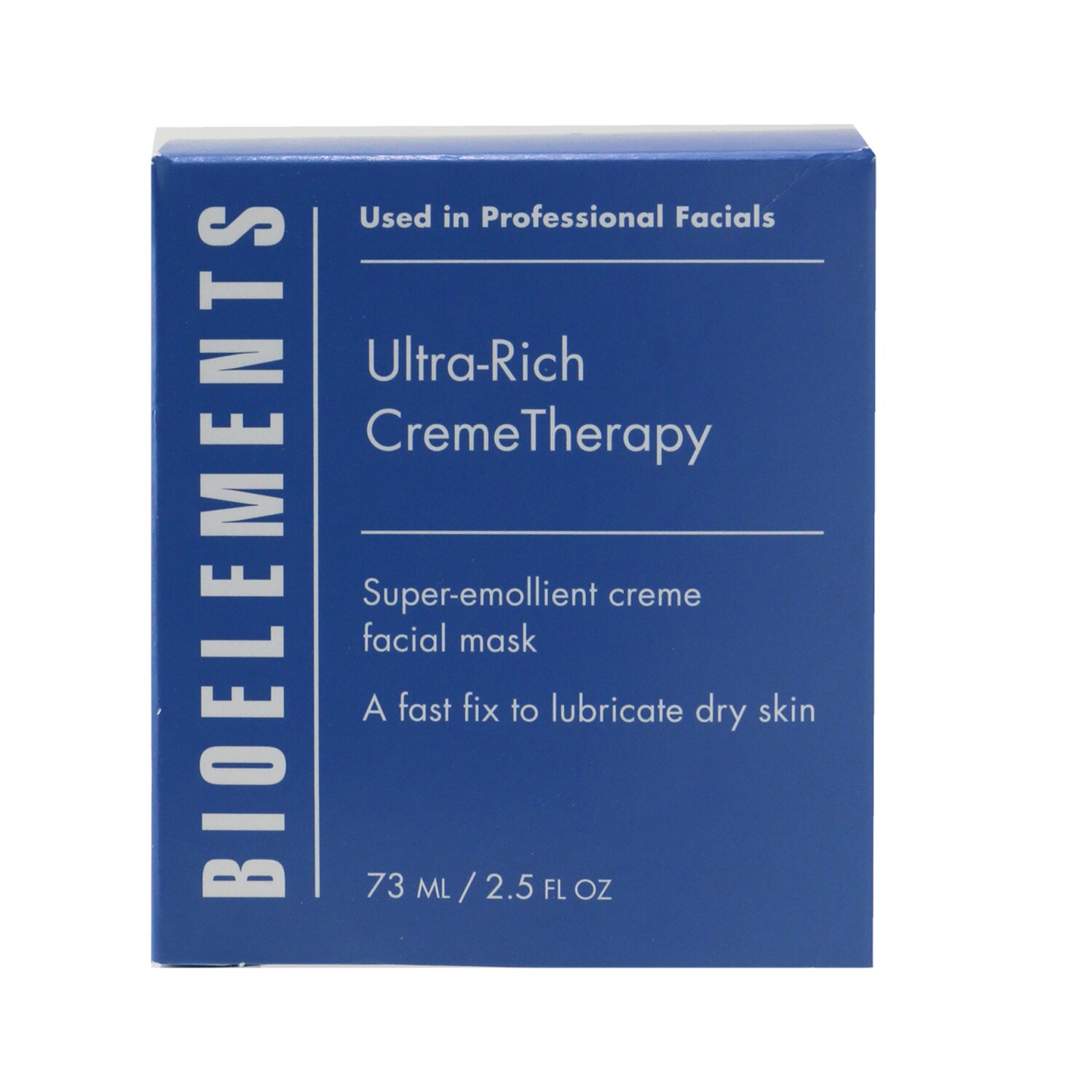 Bioelements Ultra Zəngin Krem Terapiya - Super Yumşaldıcı Krem Üz Maskası (Salon Məhsulu, Çox Quru, Quru Dəri Üçün) 73ml/2.5oz