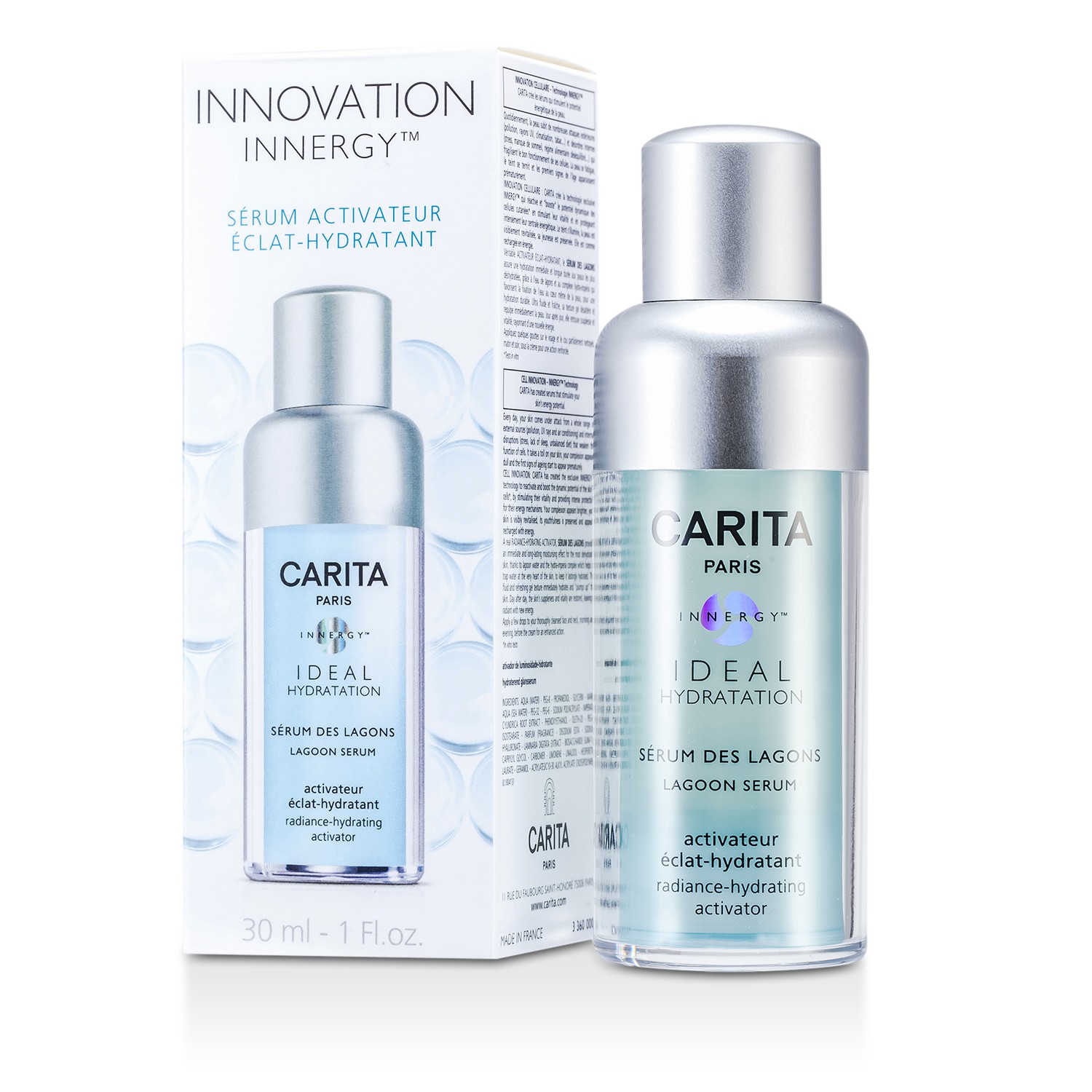 Carita Innergy Ideal Hydratation Lagoon Serum - Serum Kulit 30ml/1oz