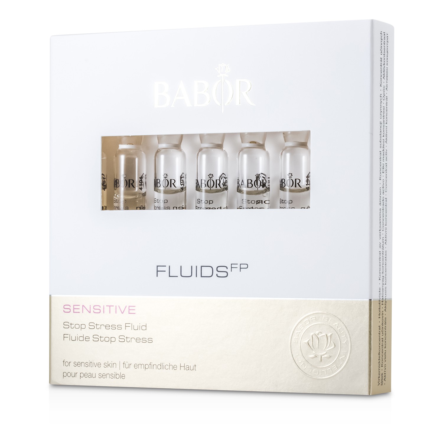 Babor Fluids FP Stop Stress Fluid (For Sensitive Skin) 7x2ml/0.07oz