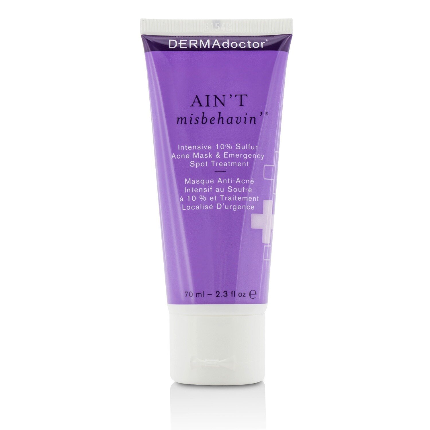 DERMAdoctor Ain't Misbehavin' კანის ინტენსიური გოგირდის გამწმენდი აკნეს ნიღაბი 70ml/2.3oz