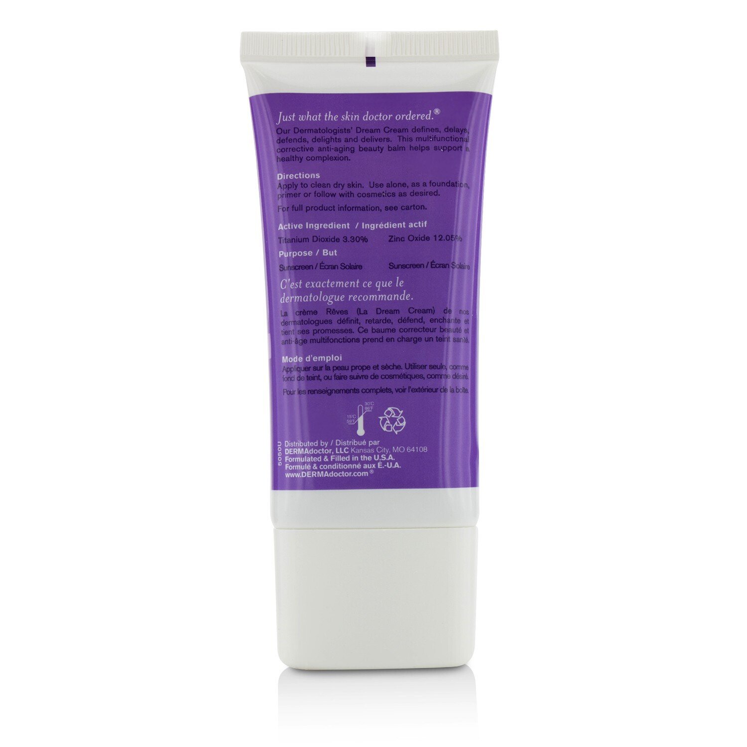 DERMAdoctor DD Cream (Dermatologically Defining BB Cream SPF 30) 40ml/1.3oz
