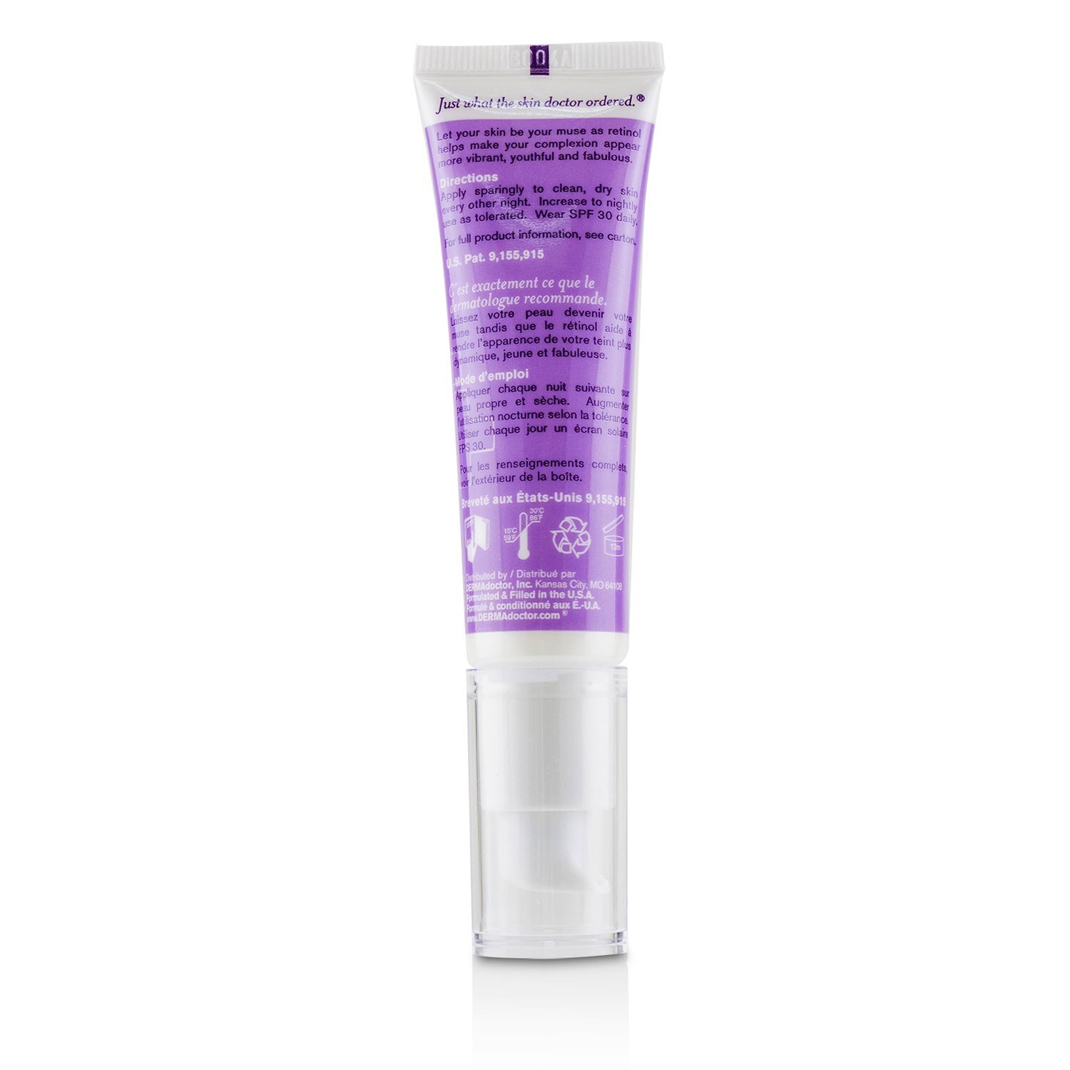 DERMAdoctor Poetry In Lotion Интенсивный 1% Ретинол 30ml/1oz