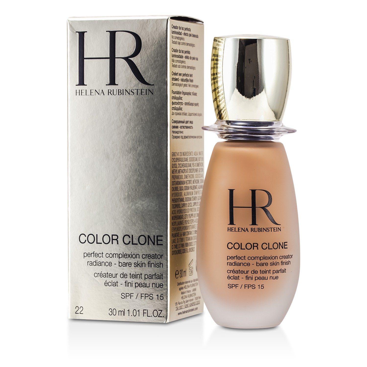 Helena Rubinstein Podkład z filtrem ochronnym Color Clone Perfect Complexion Creator SPF 15 30ml/1.01oz