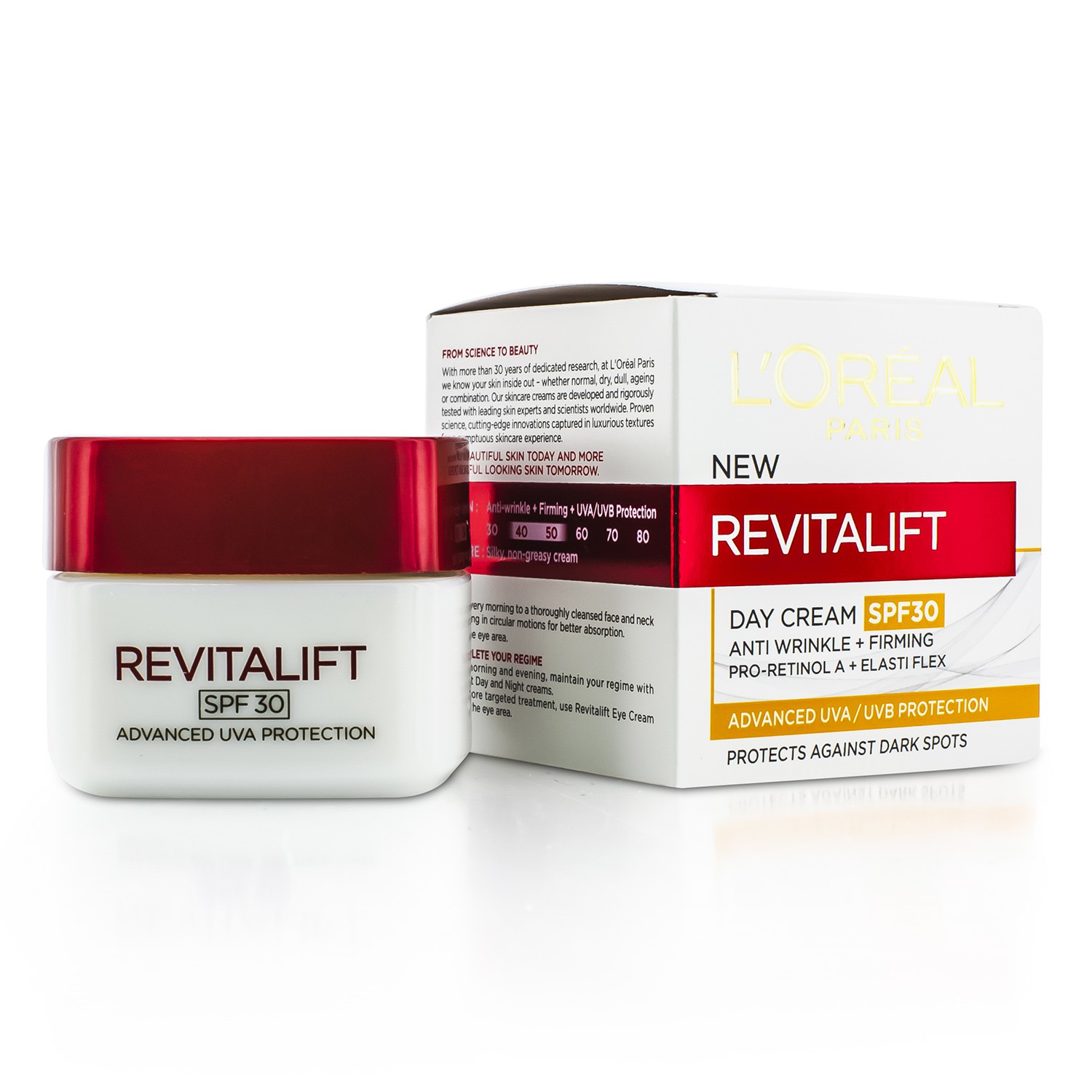 L'Oreal Revitalift Day SPF 30 (مضاد للتجاعيد + شد البشرة) 50ml/1.7oz