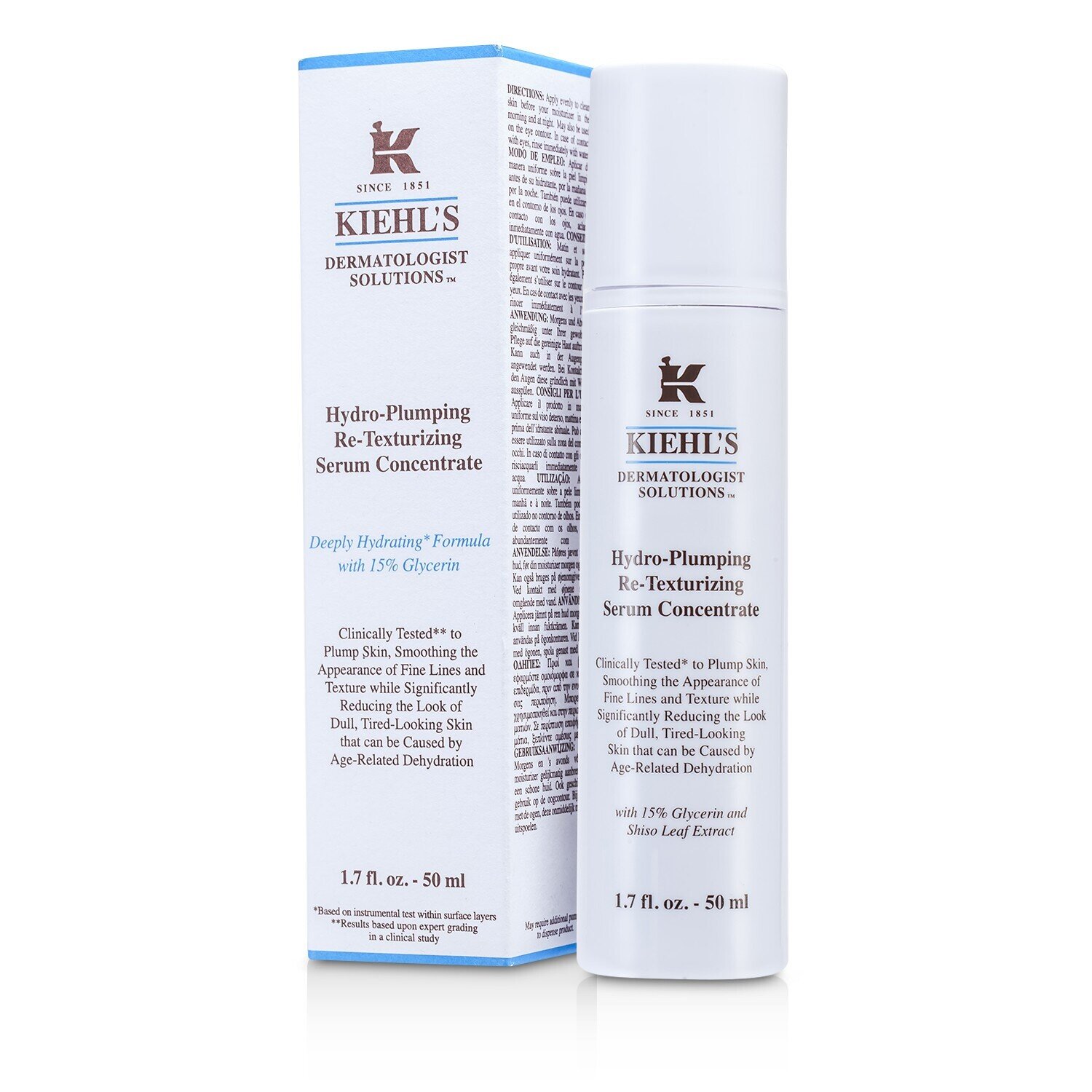 Kiehl's Hydro-Plumping Suero Concentrado Re-Texturizante 50ml/1.7oz