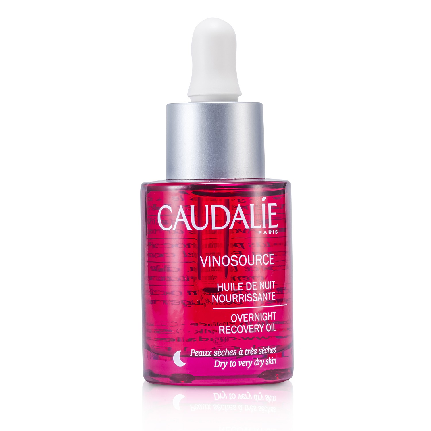 Caudalie Vinosource Overnight Recovery Oil (For Dry to Very Dry Skin) 30ml/1oz