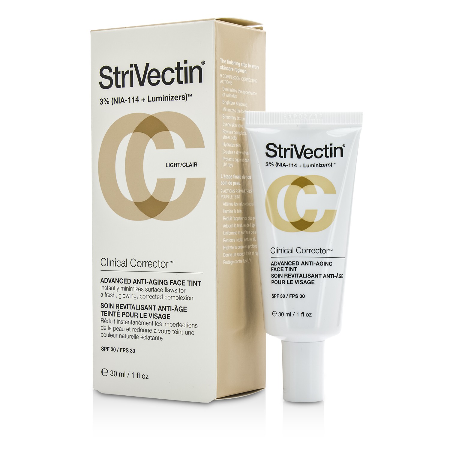 斯佳唯婷 StriVectin 抗衰老面部遮瑕液-#Light 30ml/1oz
