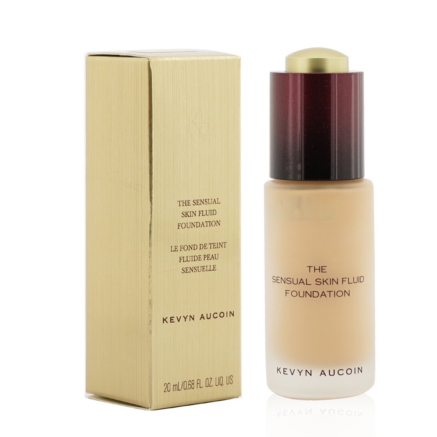 Kevyn Aucoin 輕柔抗衰老粉底液 The Sensual Skin Fluid Foundation 20ml/0.68oz