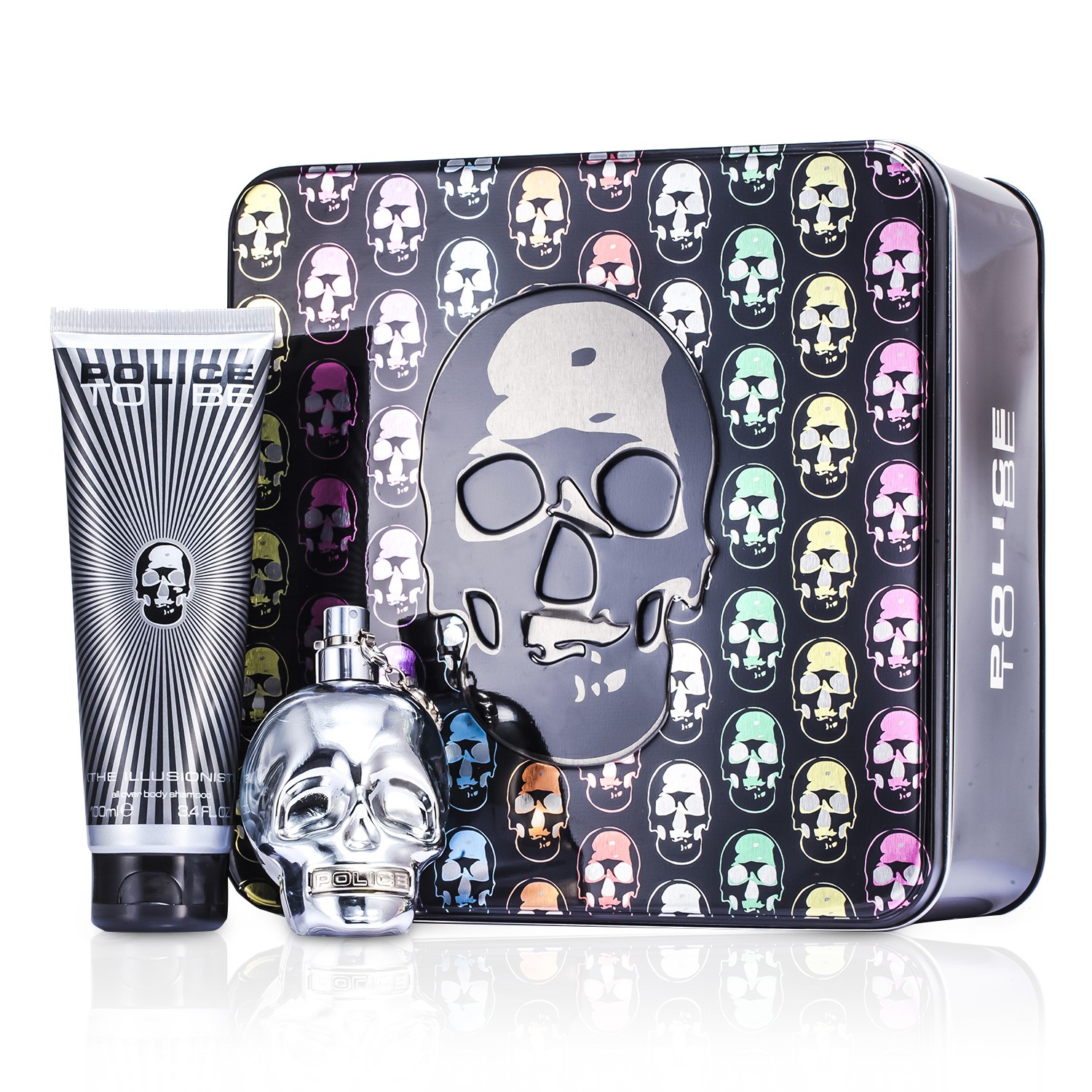 Police To Be The Illusionist Coffret: Eau De Toilette Spray 75ml/2.5oz + All Over Body Shampoo 100ml/3.4oz 2pcs