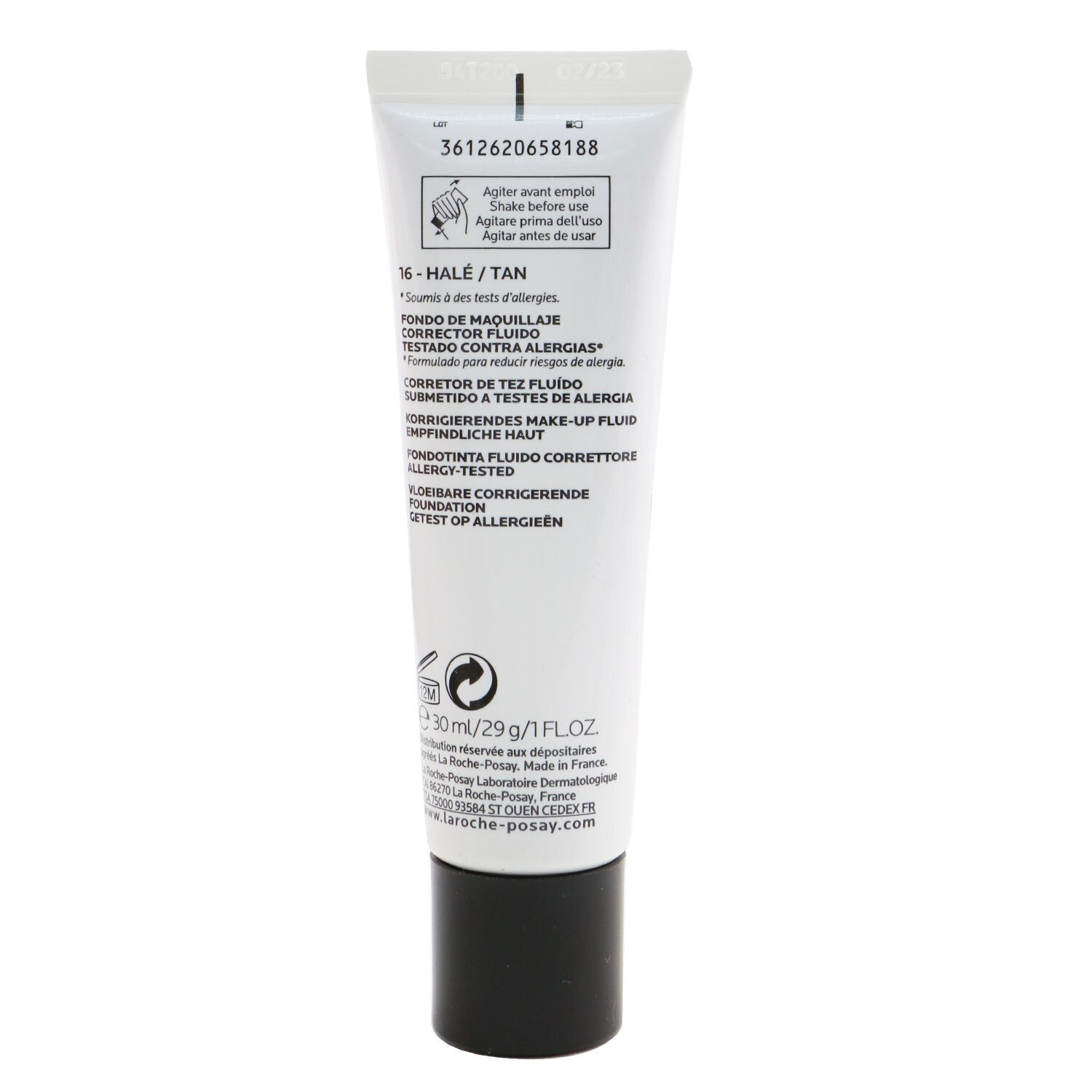 La Roche Posay Toleriane Teint Fluid Corrective Foundation SPF 25 30ml/1oz