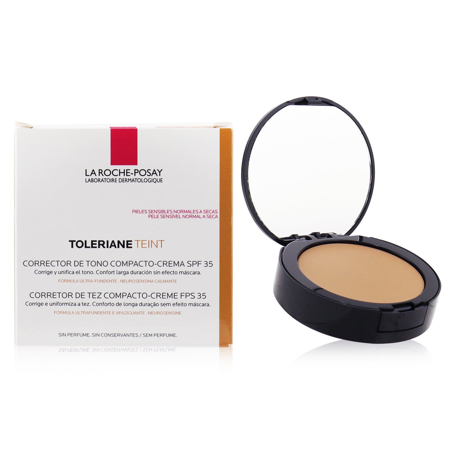 La Roche Posay Kremowy podkład z ochronym filtrem Toleriane Teint Compact Cream Foundation SPF 35 9g/0.31oz