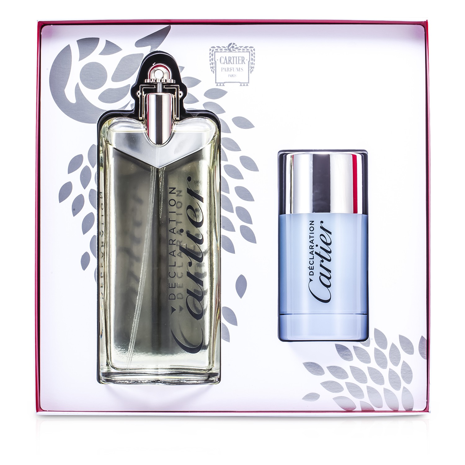 까르띠에 Cartier 데끌라라시옹 세트: 오 드 뚜왈렛 스프레이 100ml/3.3oz + 데오드란트 스틱 75ml/2.5oz 2pcs