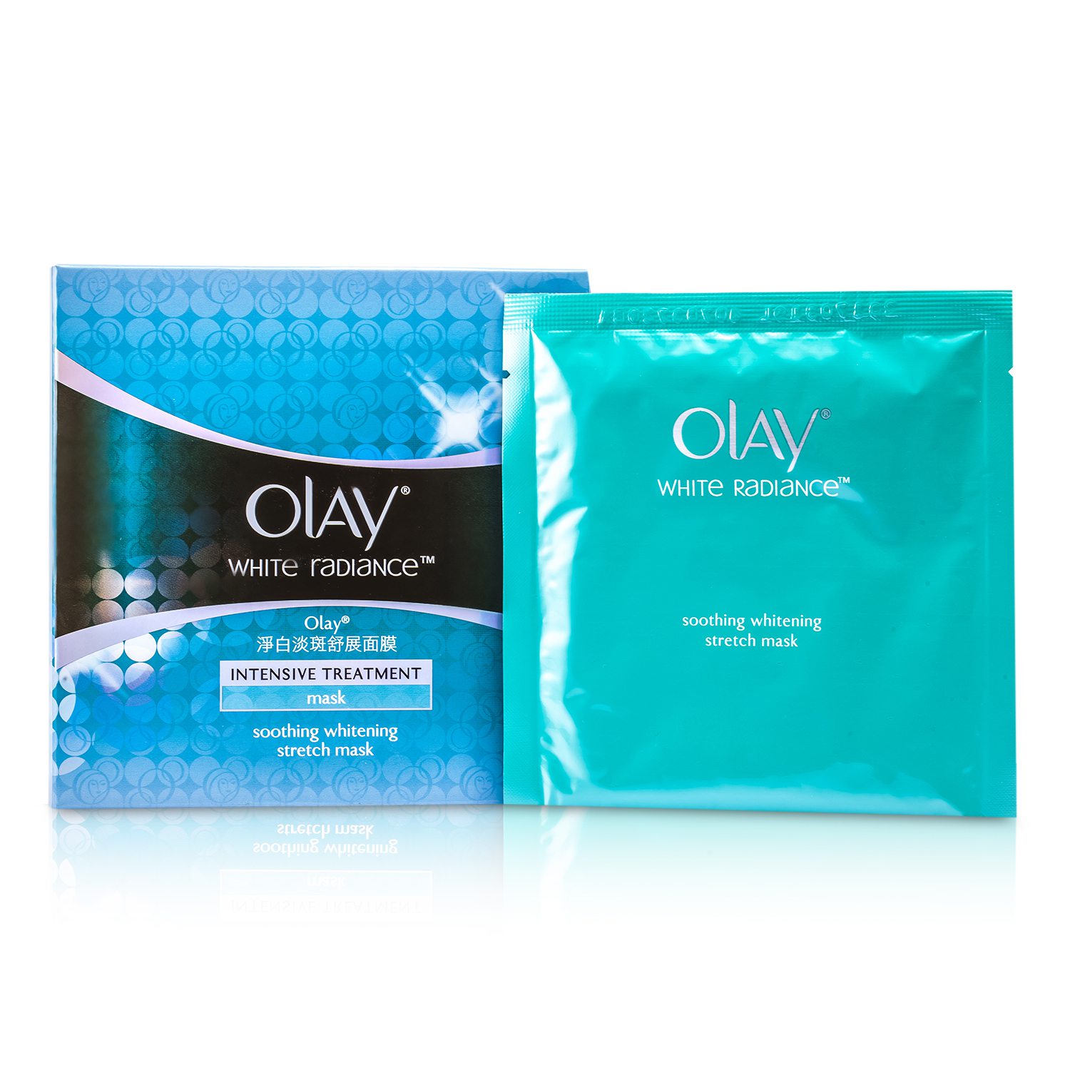 Olay Máscara White Radiance Soothing Whitening Stretch 5 sheets