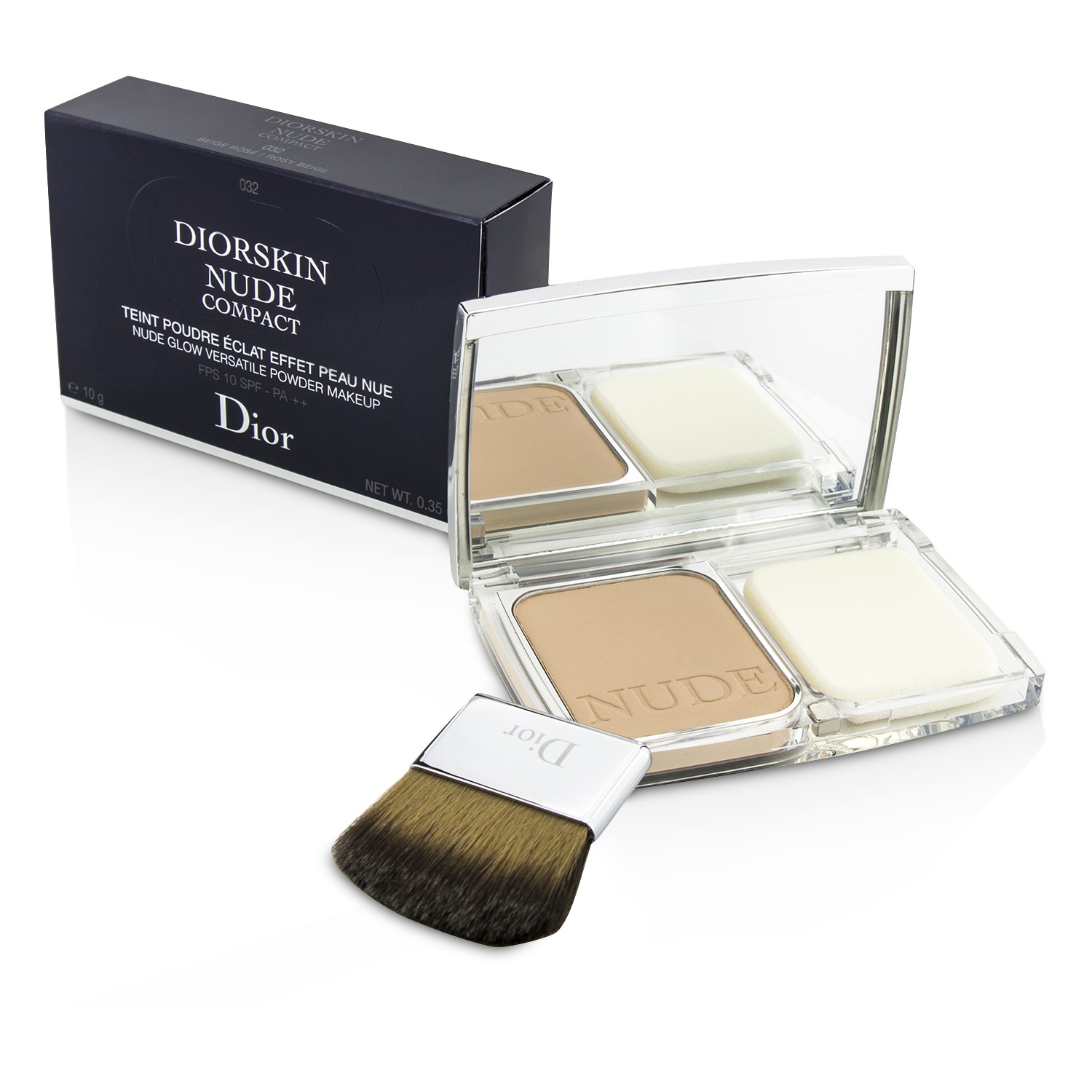 Christian Dior Diorskin Nude Компактная Сияющая Универсальная Пудра SPF10 10g/0.35oz