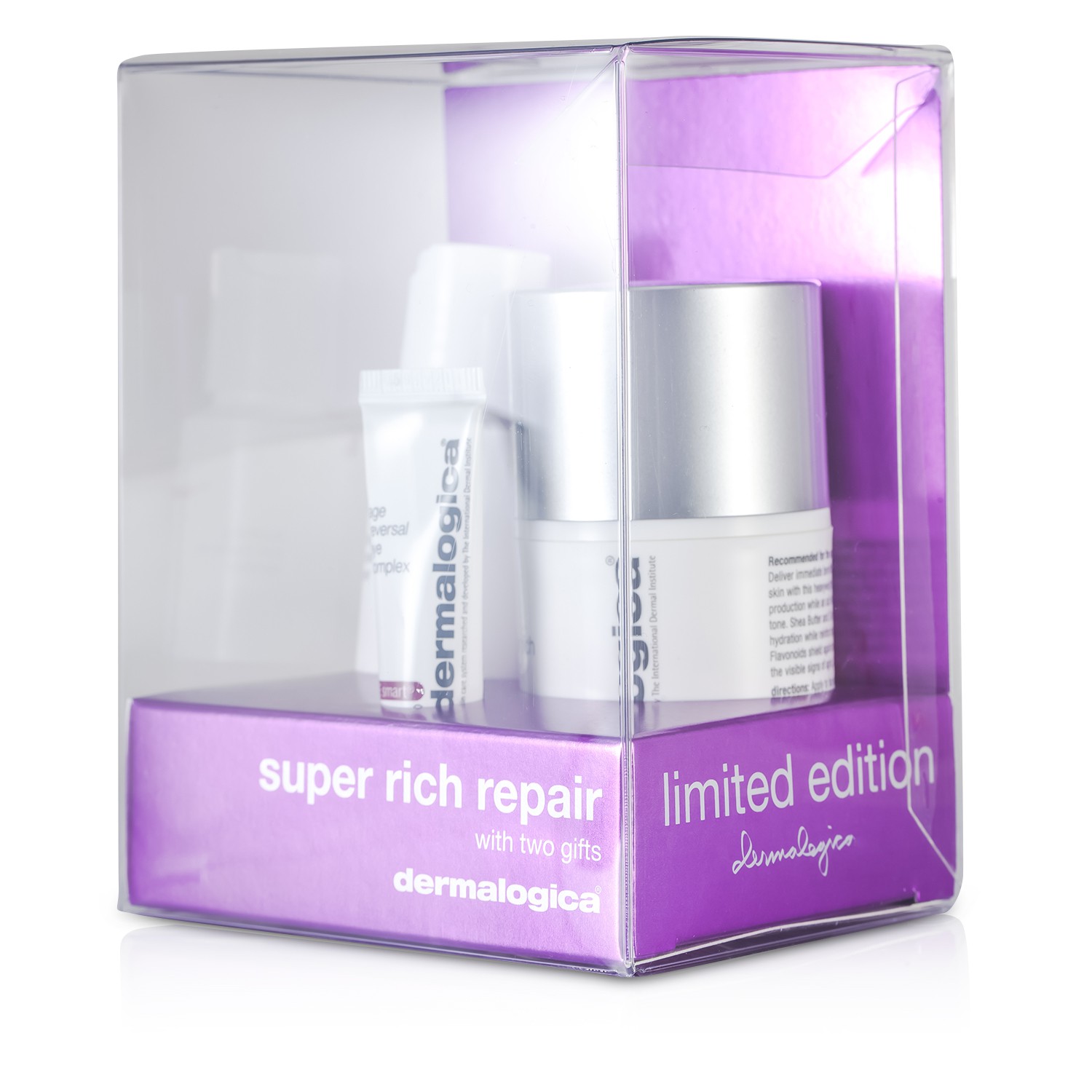 Dermalogica Set Reparación Super Rica Edición Limitada: Reparación Super Rica 50ml + Removedor de Maquillaje de Ojos 30ml + Complejo de Ojos 5ml 3pcs