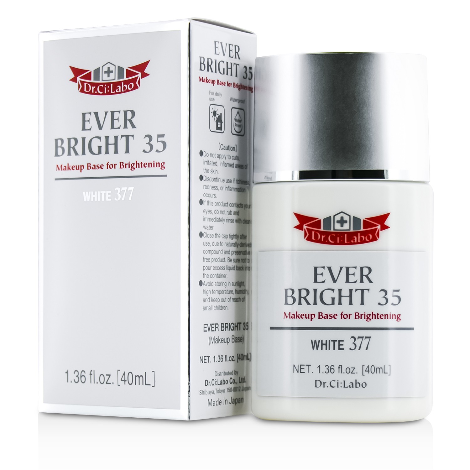 Dr. Ci:Labo Ever Bright 35 Make Up Base (White 377) 40ml/1.36oz