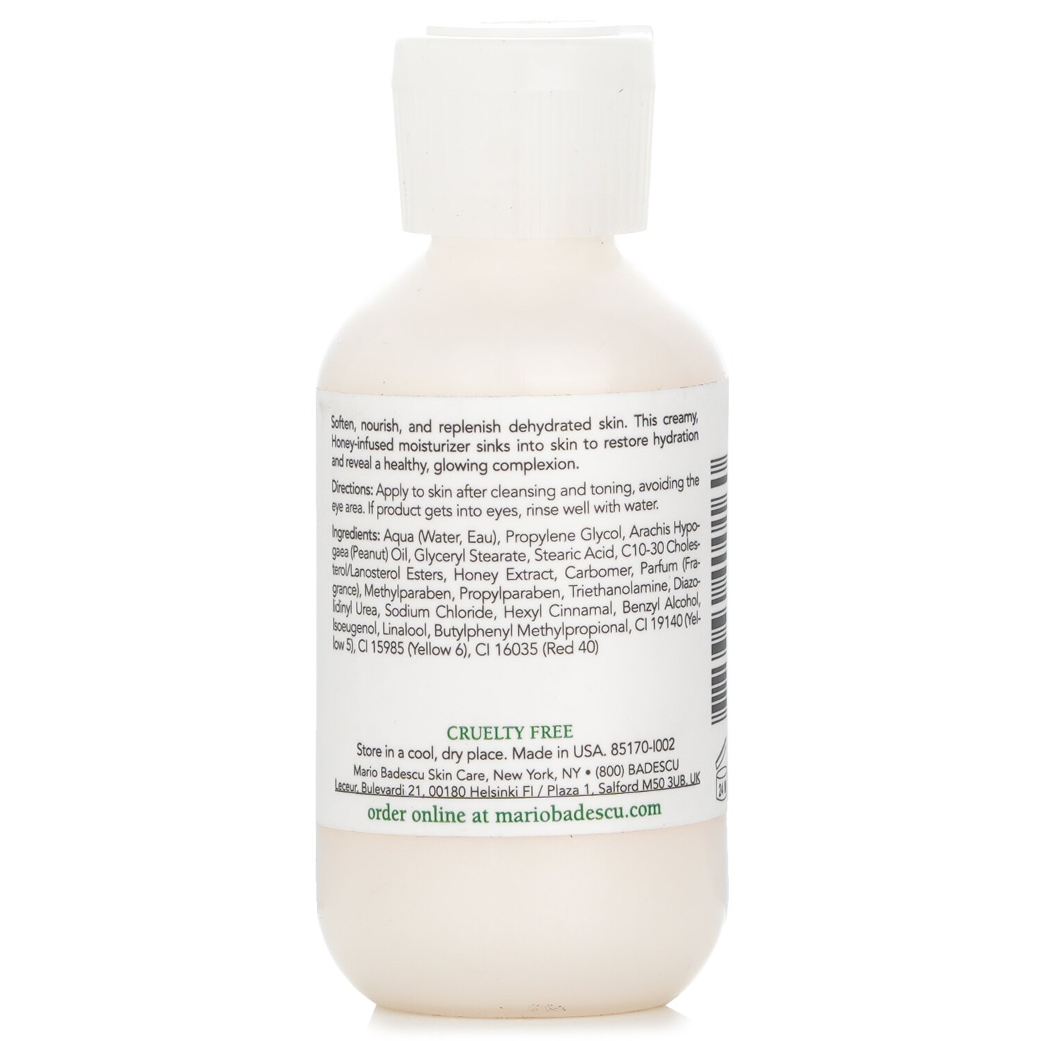 Mario Badescu Honey Moisturizer – kombineeritud/kuivale/tundlikule nahatüübile 59ml/2oz