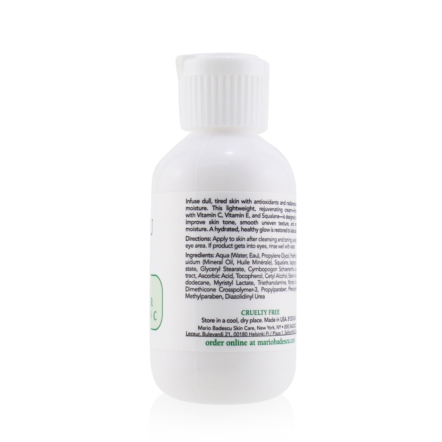 Mario Badescu Crema Hidratante con vitamina C 59ml/2oz