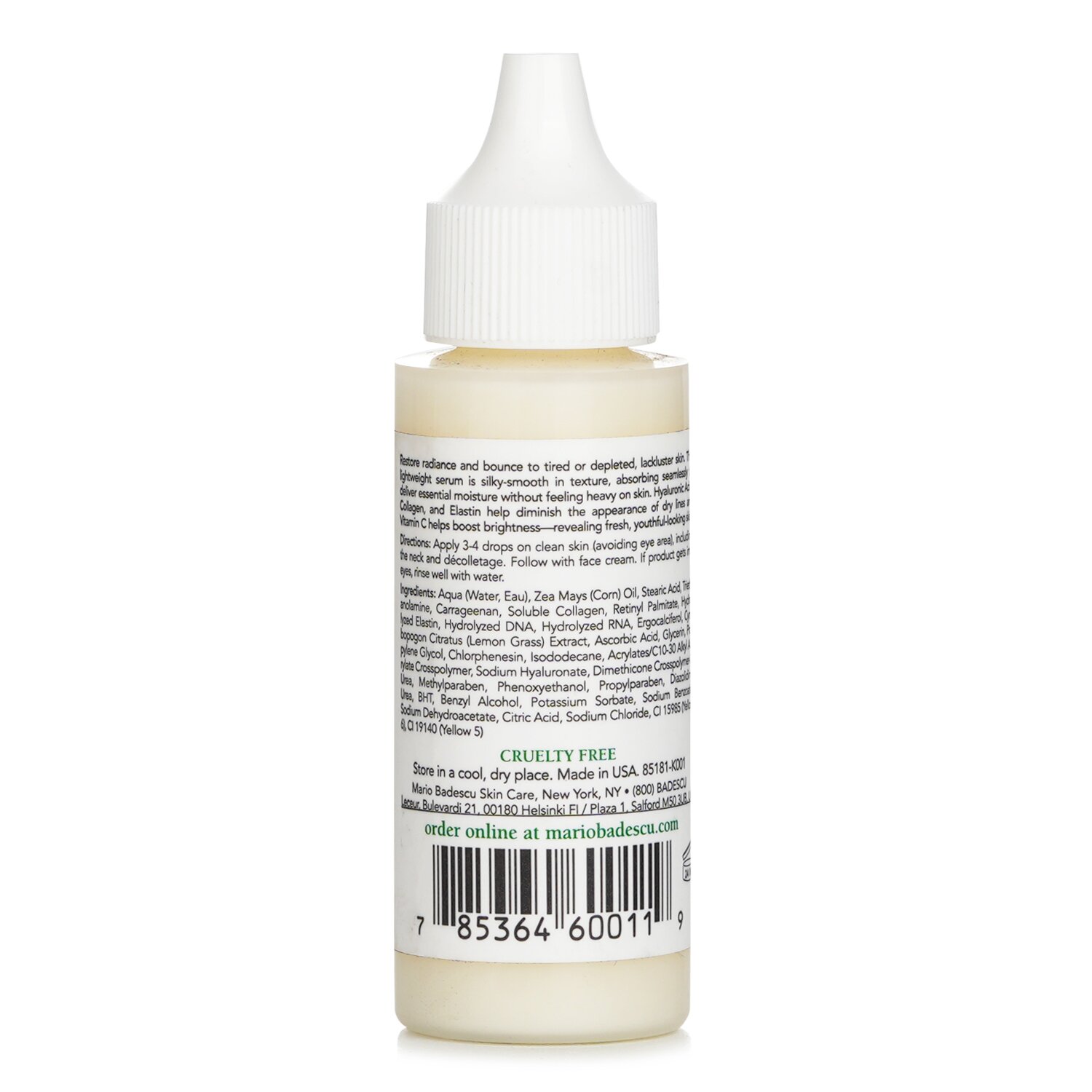 Mario Badescu Hyaluronic Emulsion With Vitamin C - For Combination/ Dry/ Sensitive Skin Types 29ml/1oz