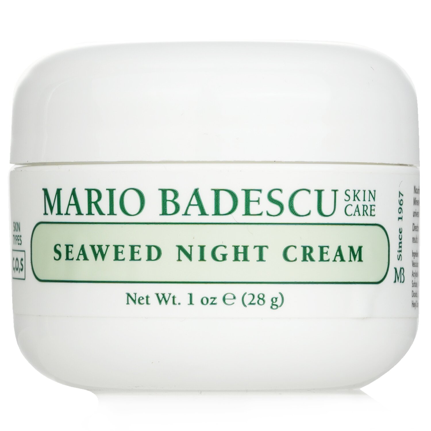 Mario Badescu Seaweed Night Cream - For Combination/ Oily/ Sensitive Skin Types 29ml/1oz