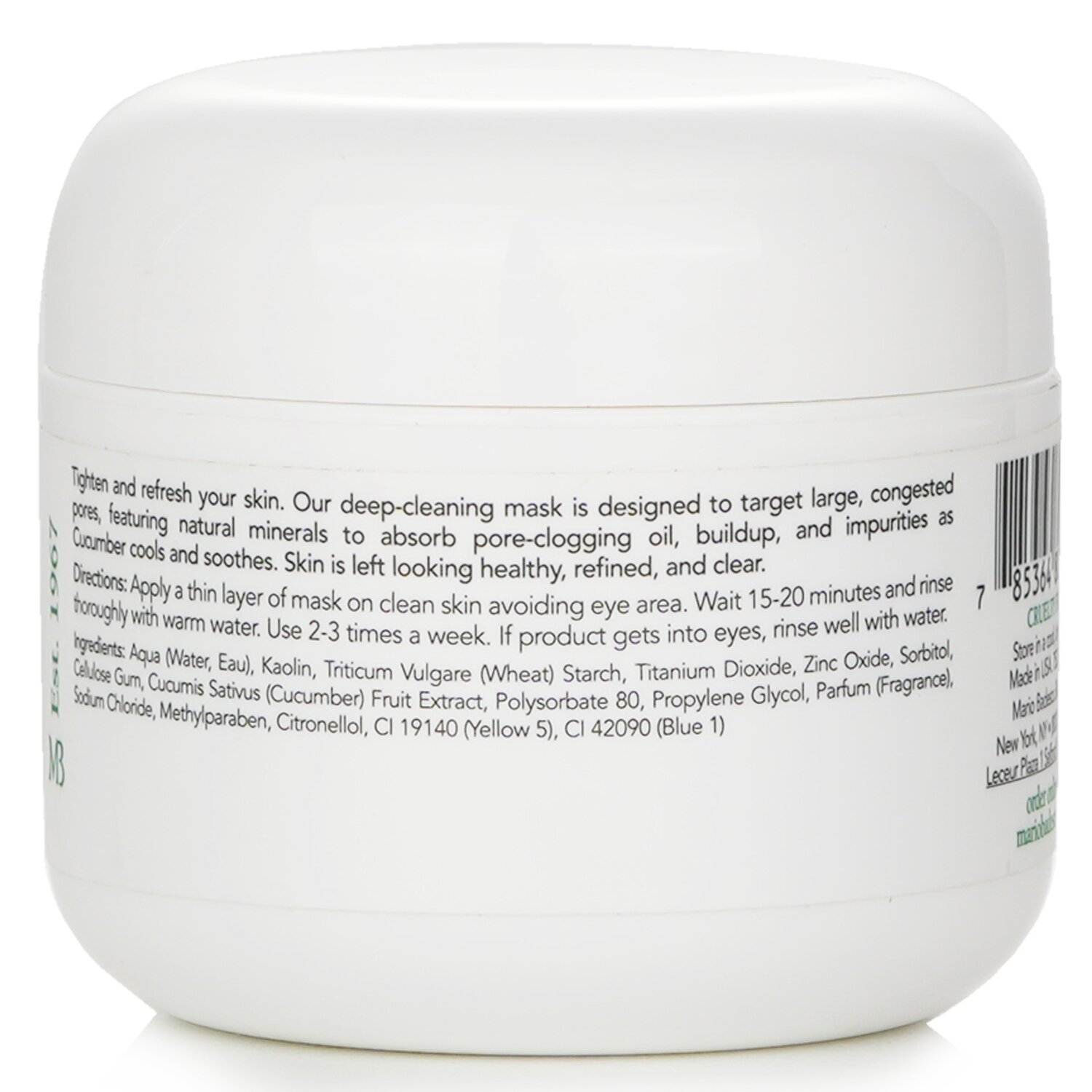 Mario Badescu Cucumber Tonic Mask 59ml/2oz