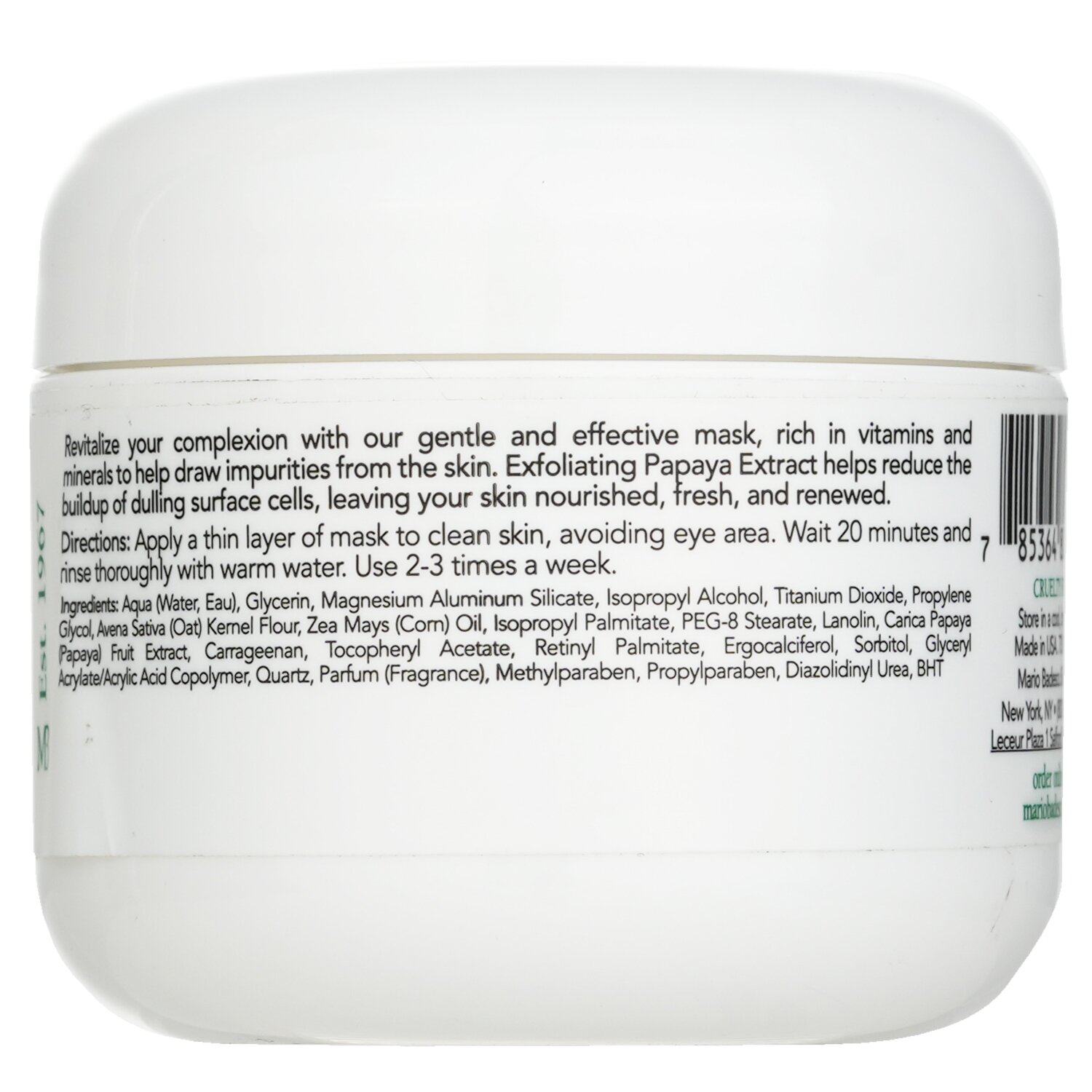 Mario Badescu Enzyme Revitalizing Mask - For Combination/ Dry/ Sensitive Skin Types 59ml/2oz
