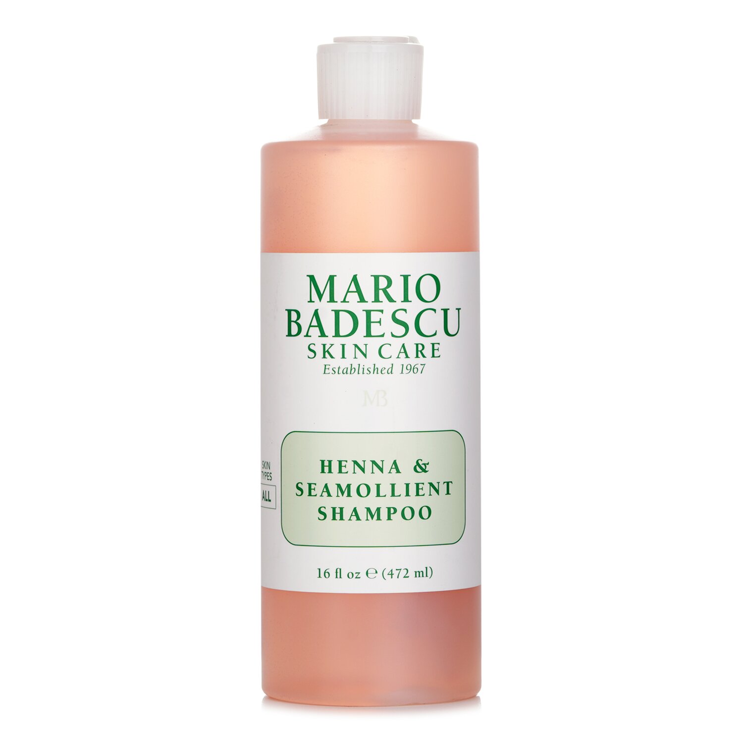 Mario Badescu Henna & Seamollient sampon (minden hajtípusra) 472ml/16oz