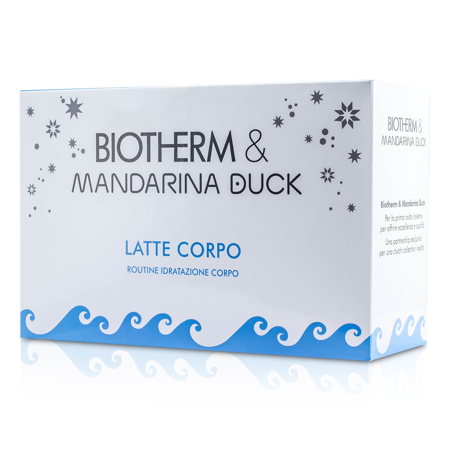 Biotherm Set Corporal: Leche Corporal Anti Secante 400ml + Leche De Ducha Limpiadora 75ml + Bolso 2pcs+1bag