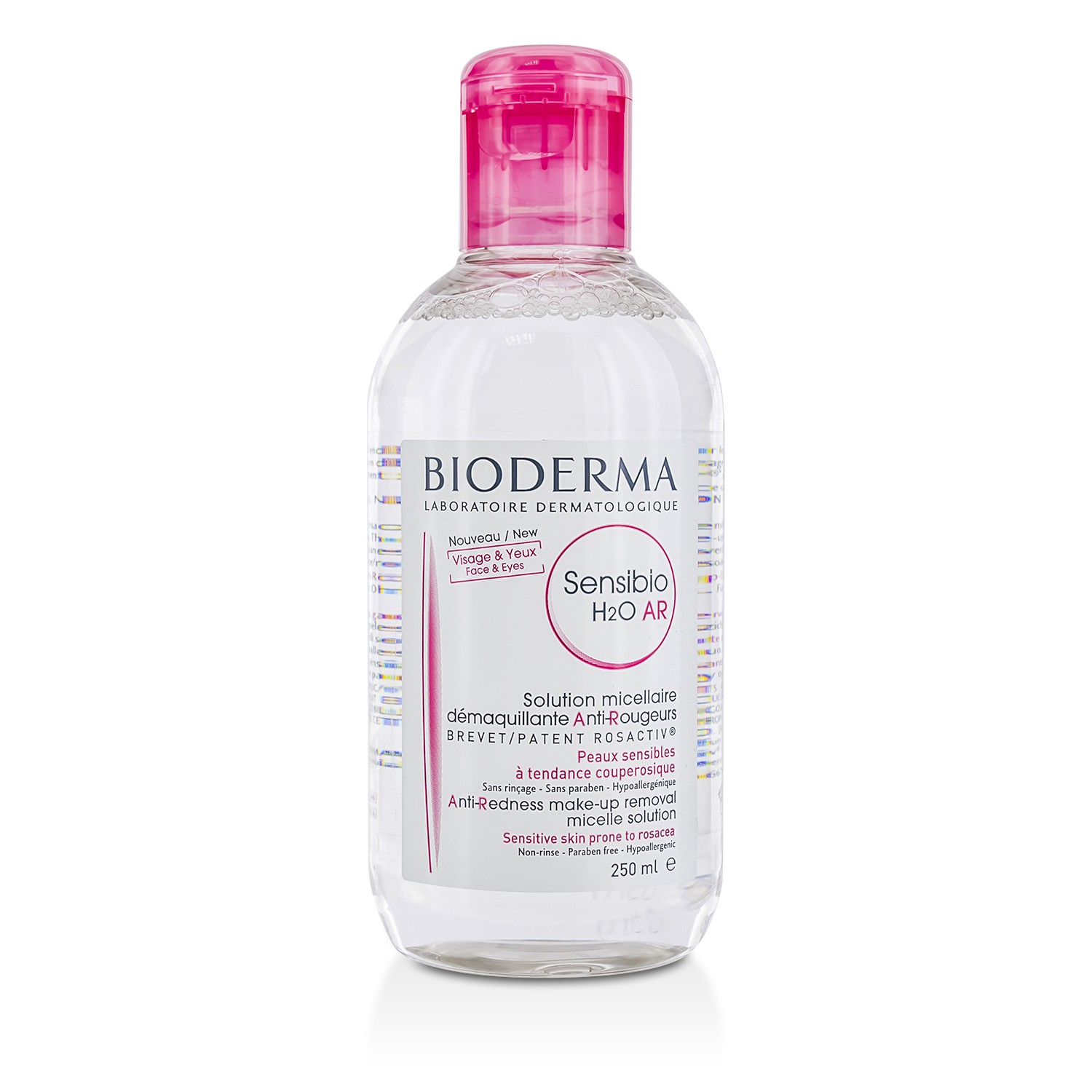 Bioderma Sensibio H2O Anti-Redness Micelle Solution (For Sensitive Skin) 250ml/8.4oz