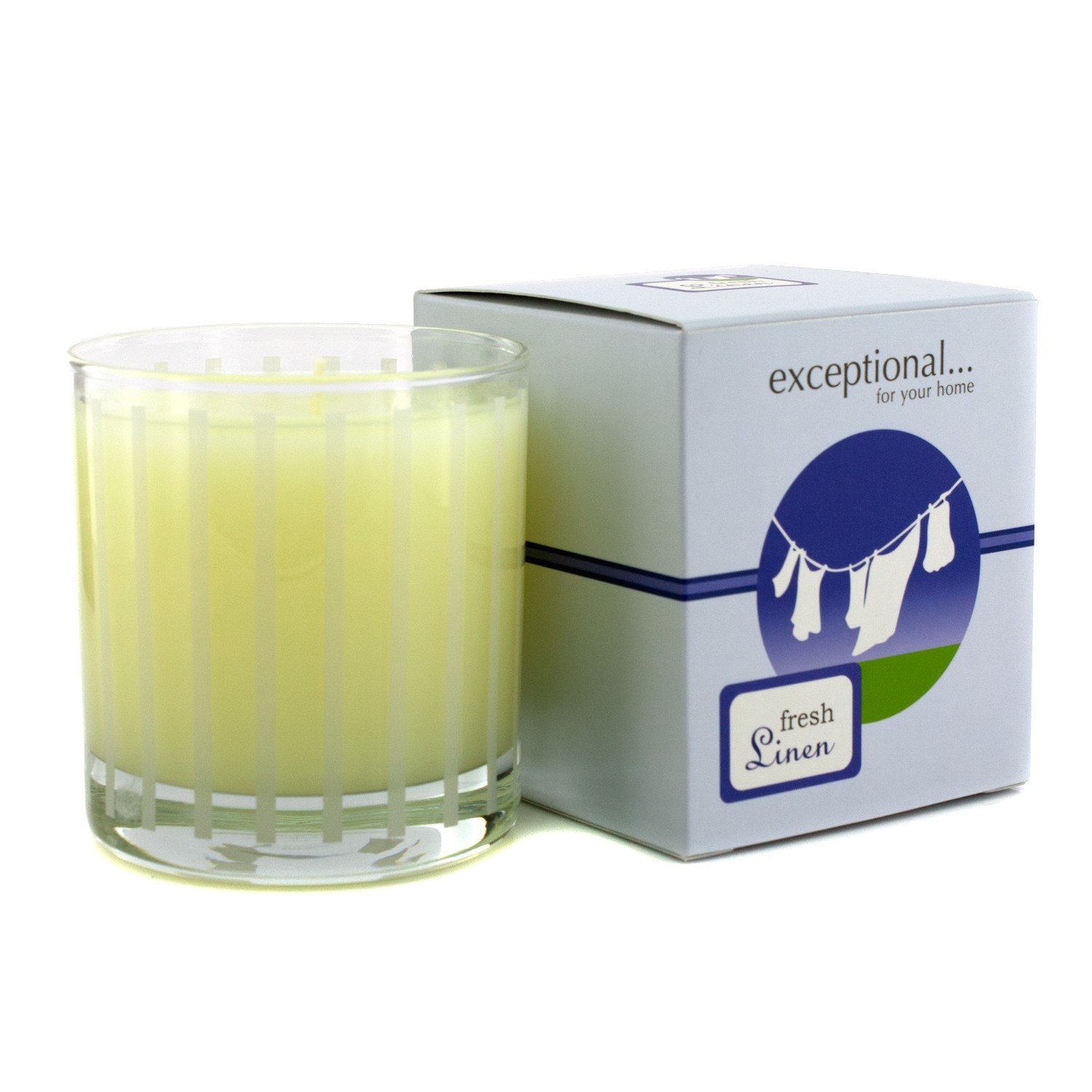 Exceptional Parfums Fragrance Candle - Puhtaat lakanat 227g/8oz