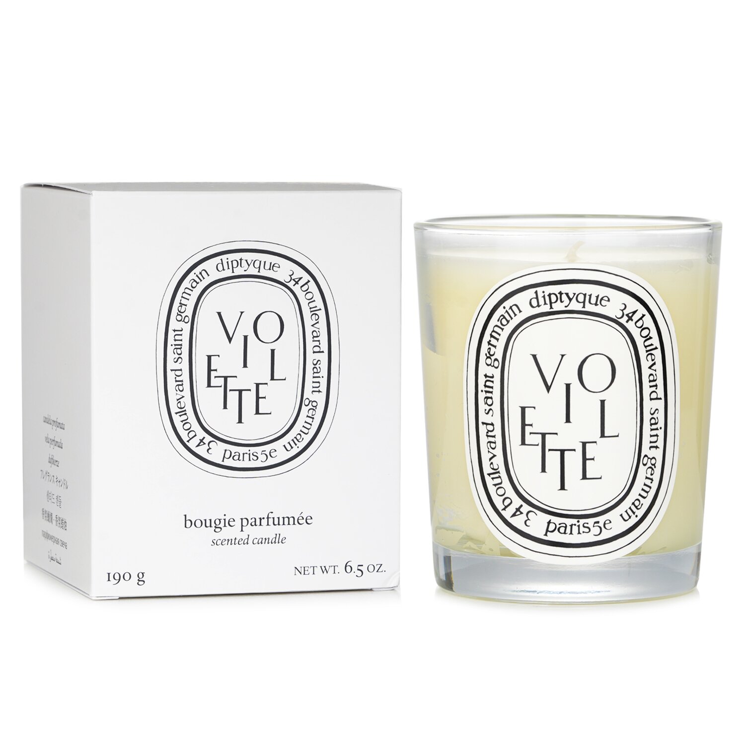 Diptyque Vela Perfumada - Violette (Violeta) 190g/6.5oz