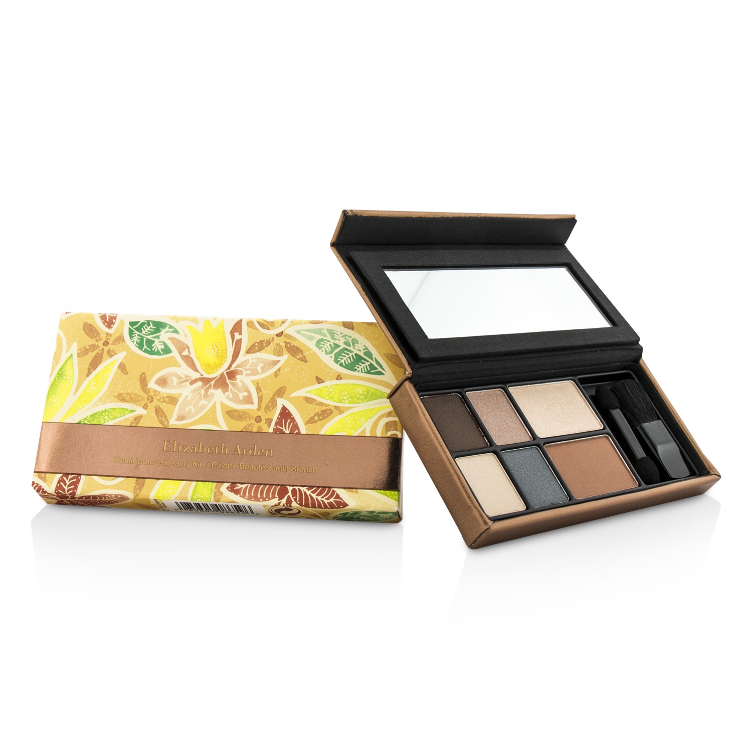 Elizabeth Arden Sunlit Bronze Beauty Kit: (4xEyeshadow+ 1xCheekcolor+ 1xHighlighter+ 2xApplicator) 8.8g/0.31oz
