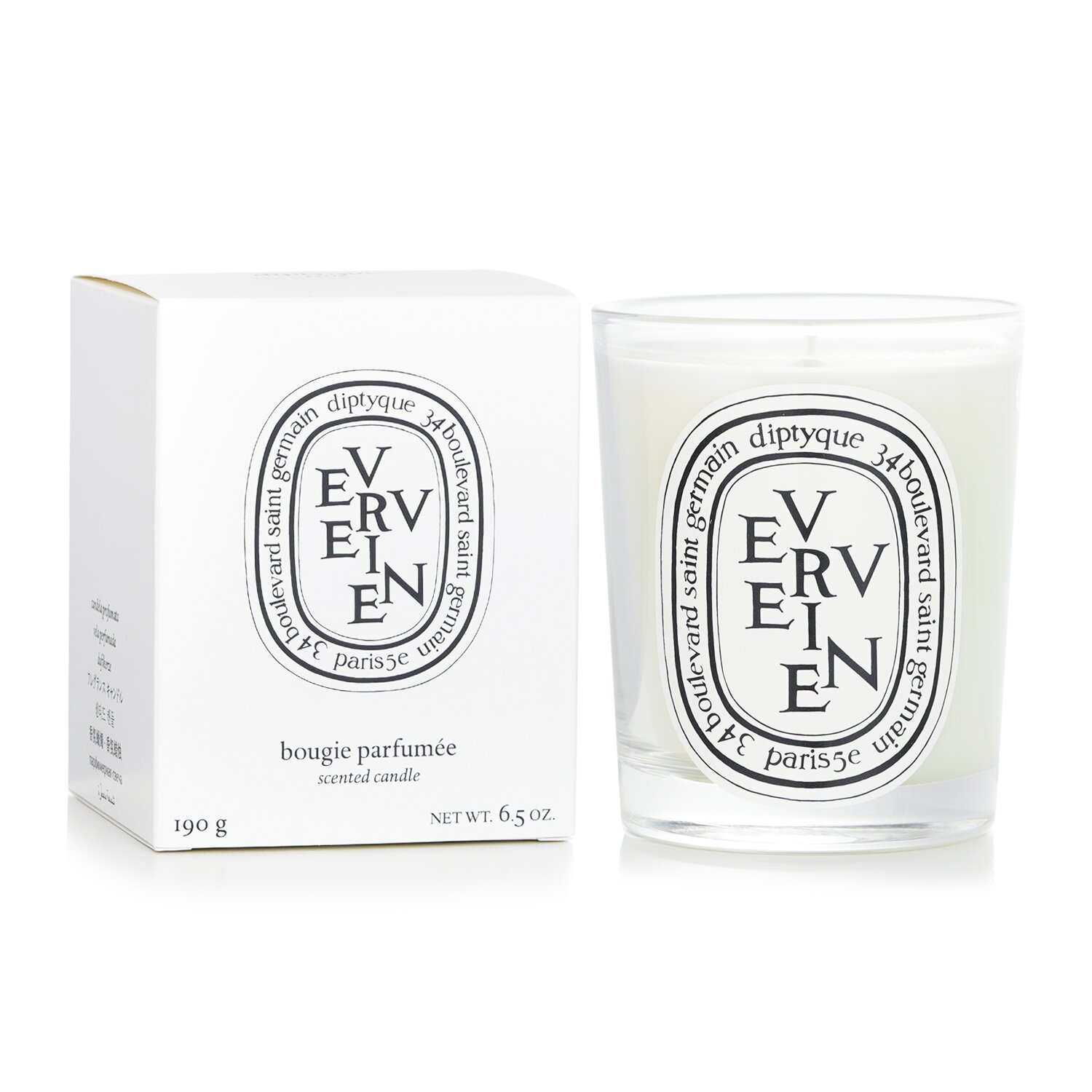 Diptyque Vela Perfumada - Verveine (Lemon Verbena) 190g/6.5oz