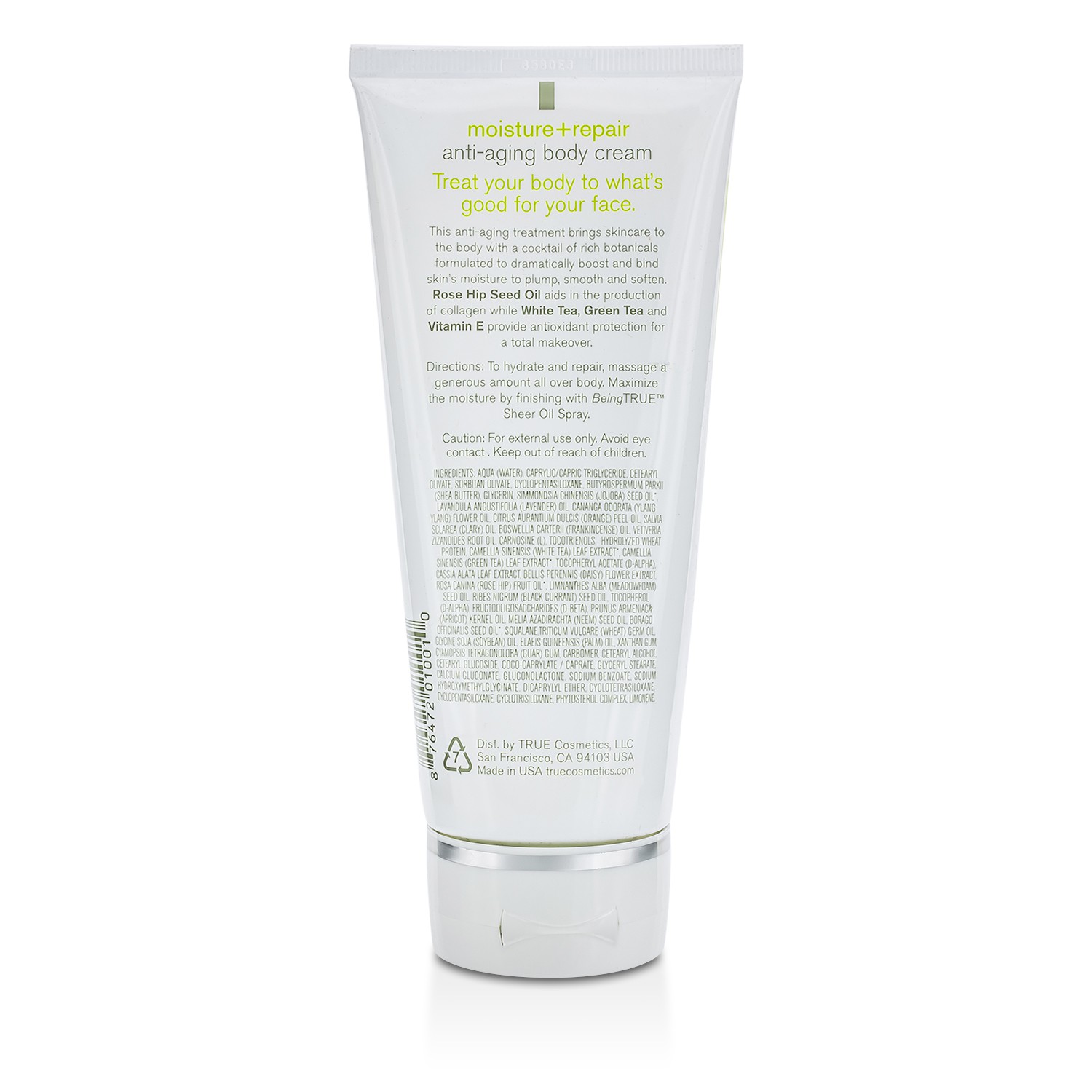 真容 BeingTRUE 滋润修复抗衰老身体乳霜 200ml/6.8oz