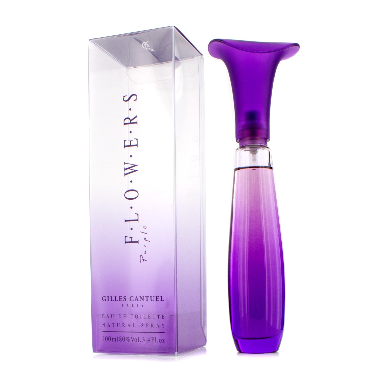 Gilles Cantuel Flowers Purple Eau De Toilette Spray 100ml/3.4oz