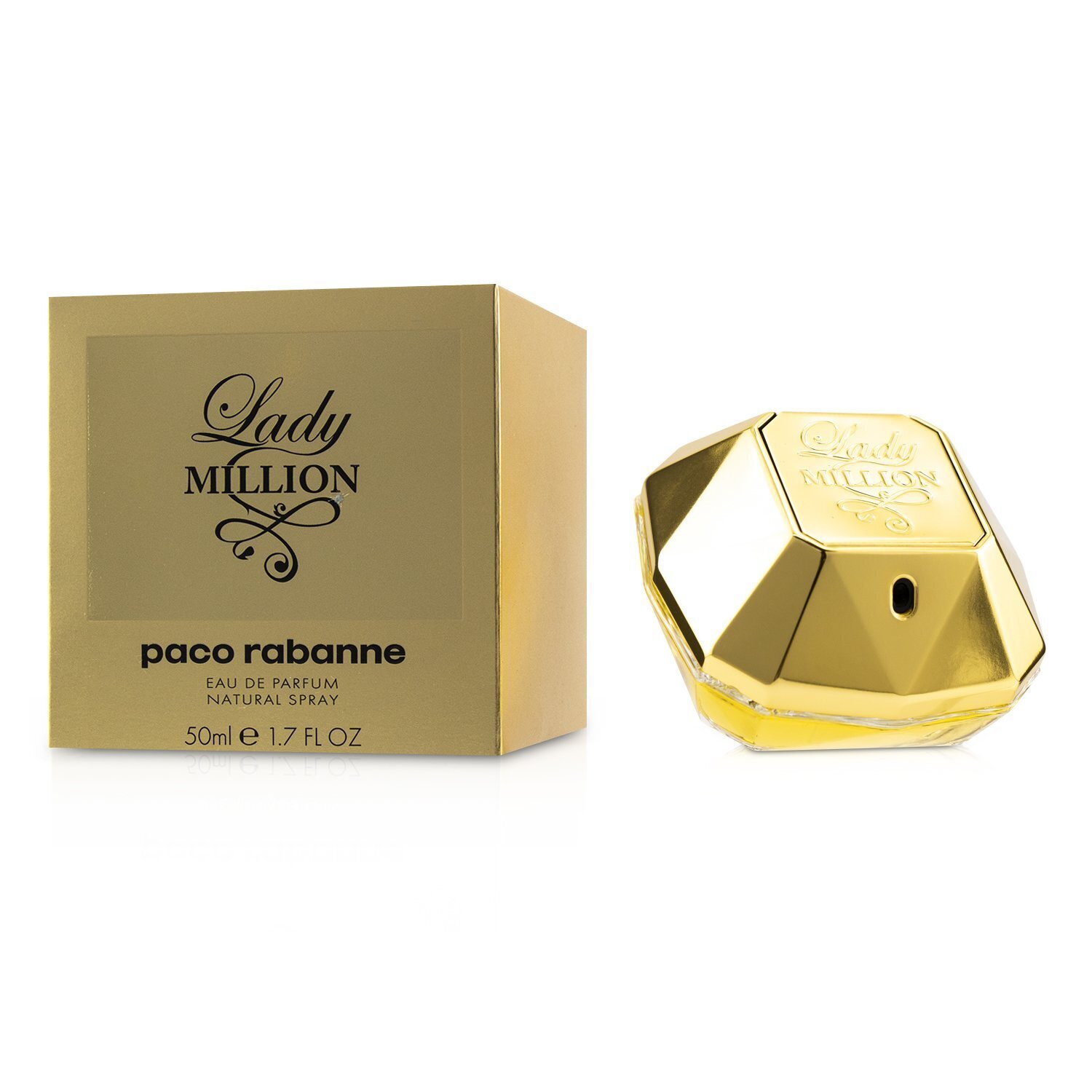 Paco Rabanne Lady Million Парфюмированная Вода Спрей (Без Коробки) 50ml/1.7oz
