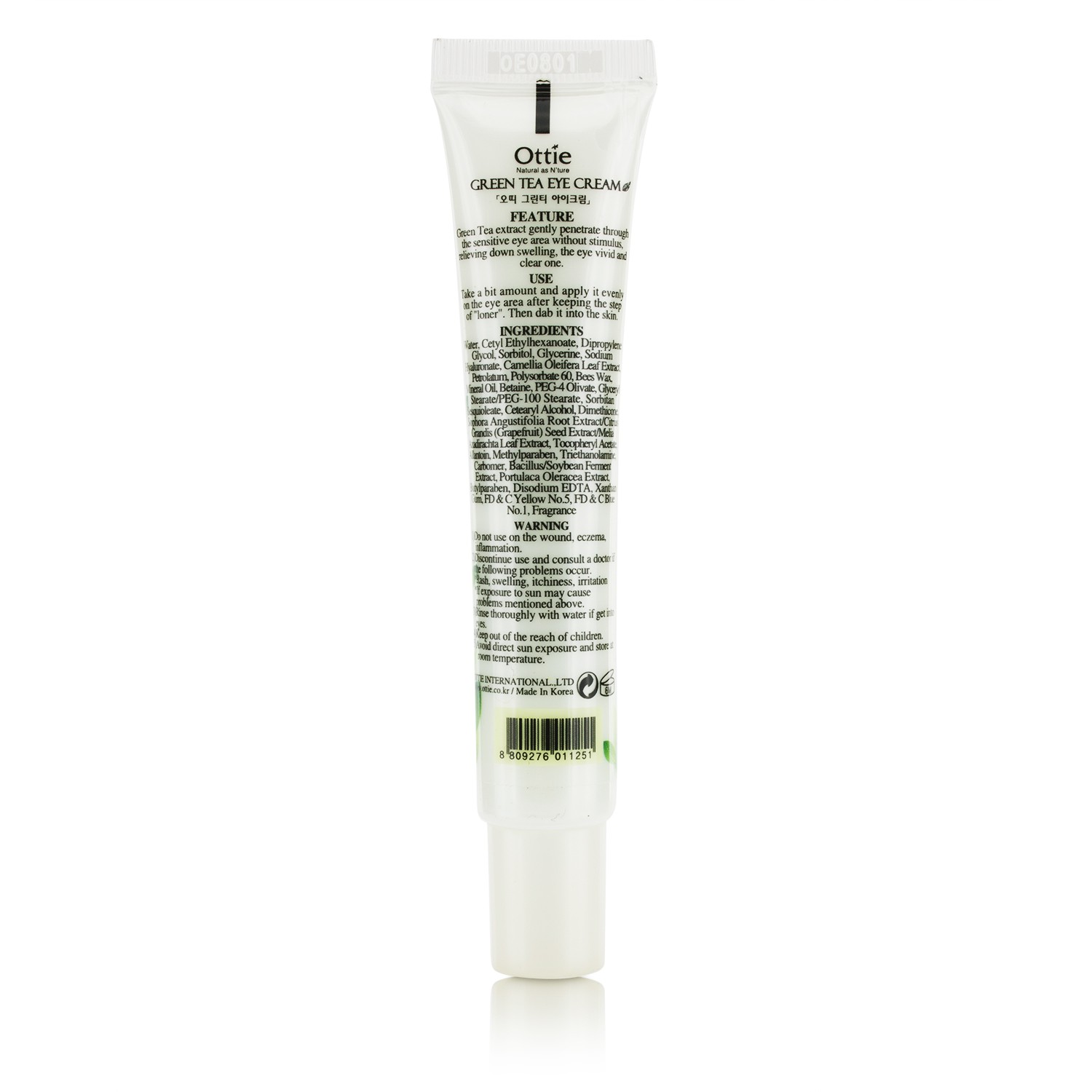 Ottie Green Tea Eye Cream 30ml/1.01oz