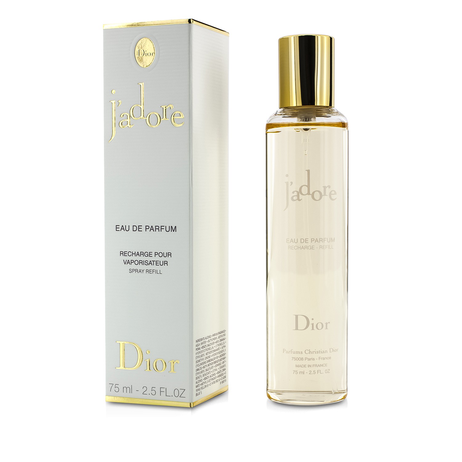 Christian Dior J'Adore Парфюмированная Вода Спрей Запасной Блок 75ml/2.5oz