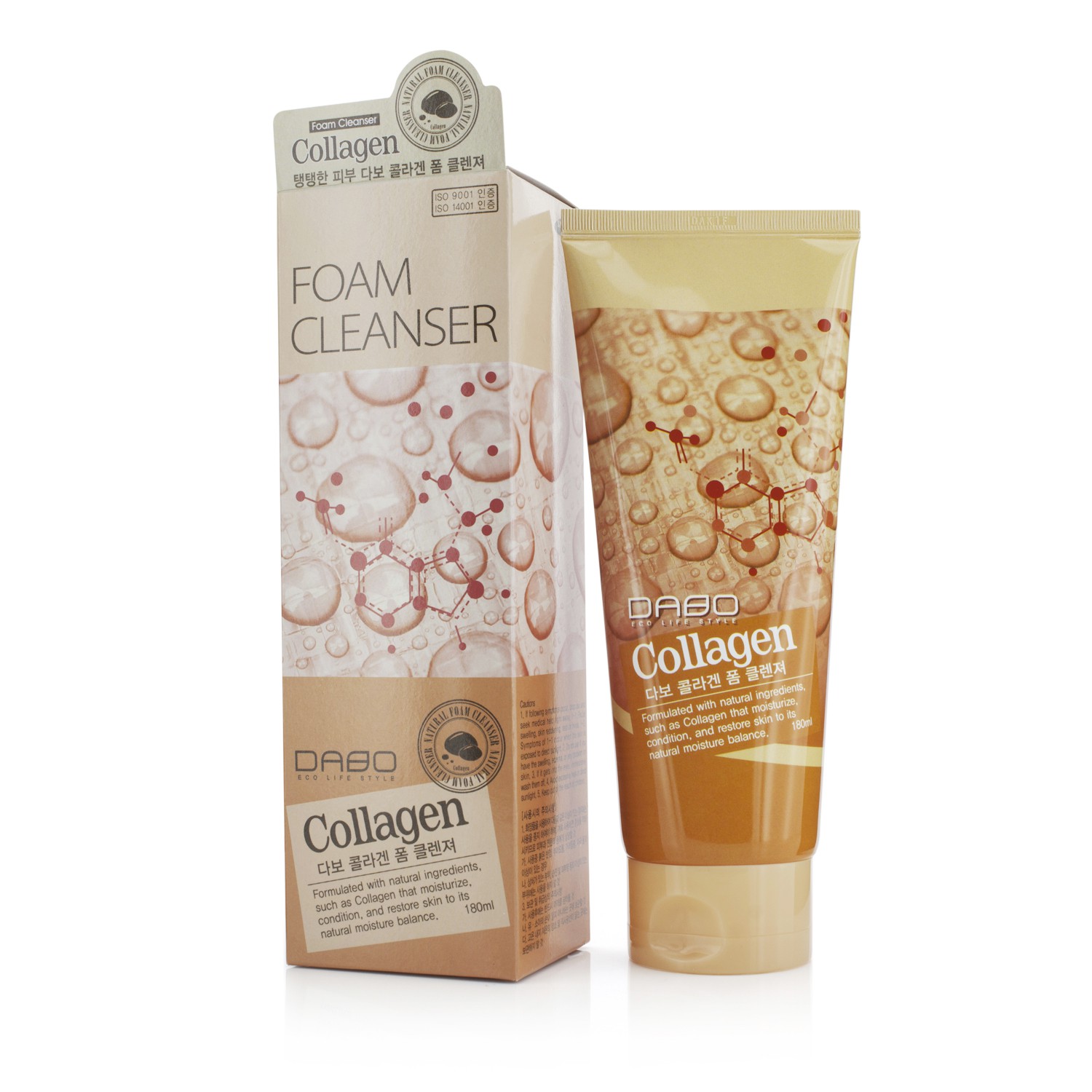 Dabo Foam Cleanser - Collagen 180ml/6oz