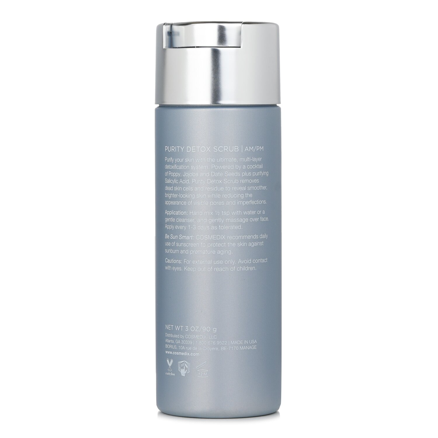 CosMedix סקראב דיטוקס 90g/3oz