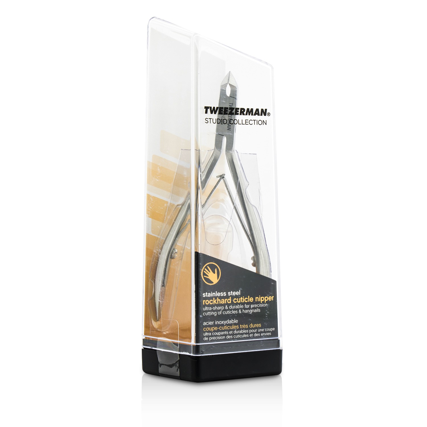 Tweezerman Rockhard Stainless Cuticle Nipper (Studio Collection) Picture Color